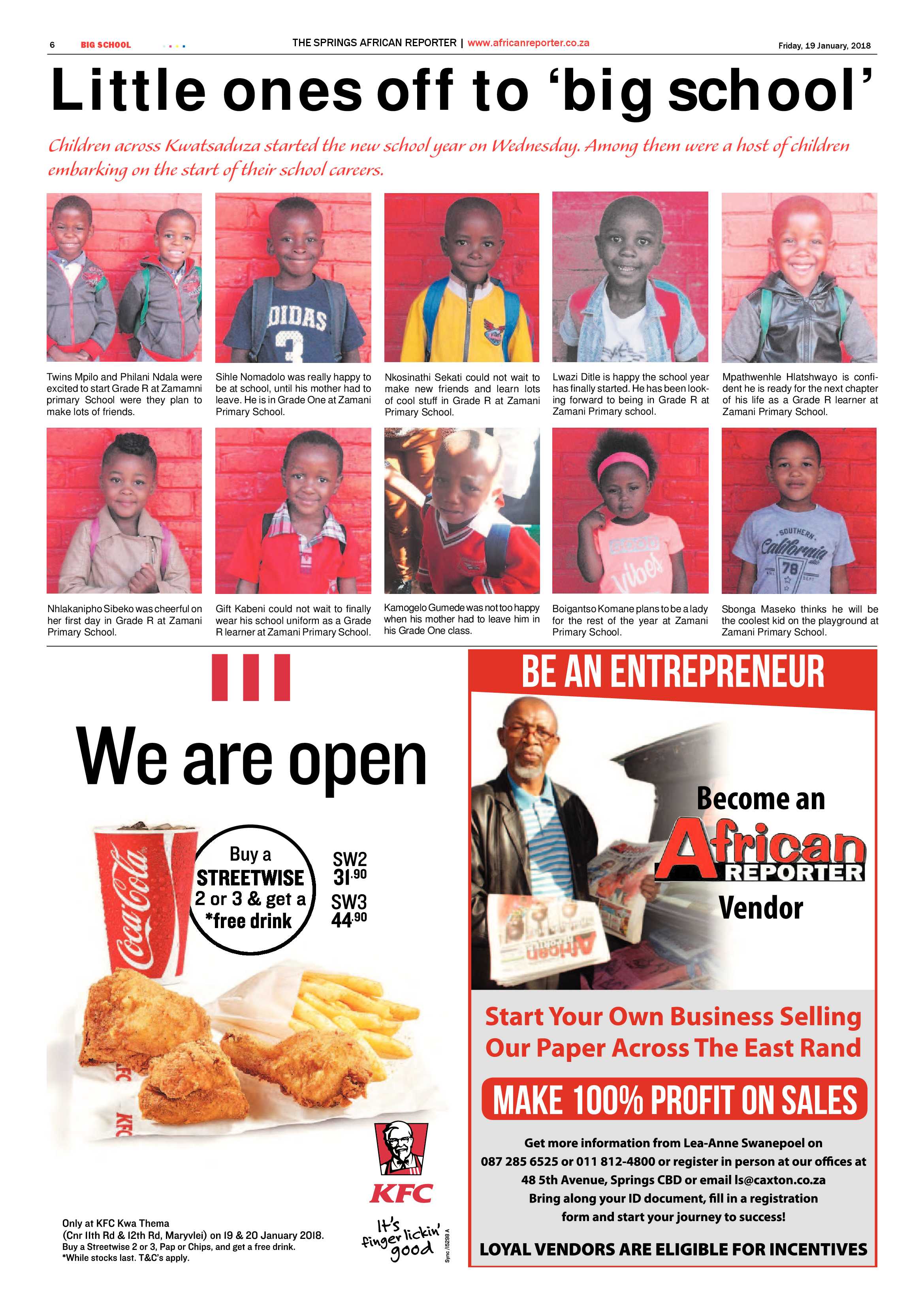 African Reporter 19 January 2018 page 6