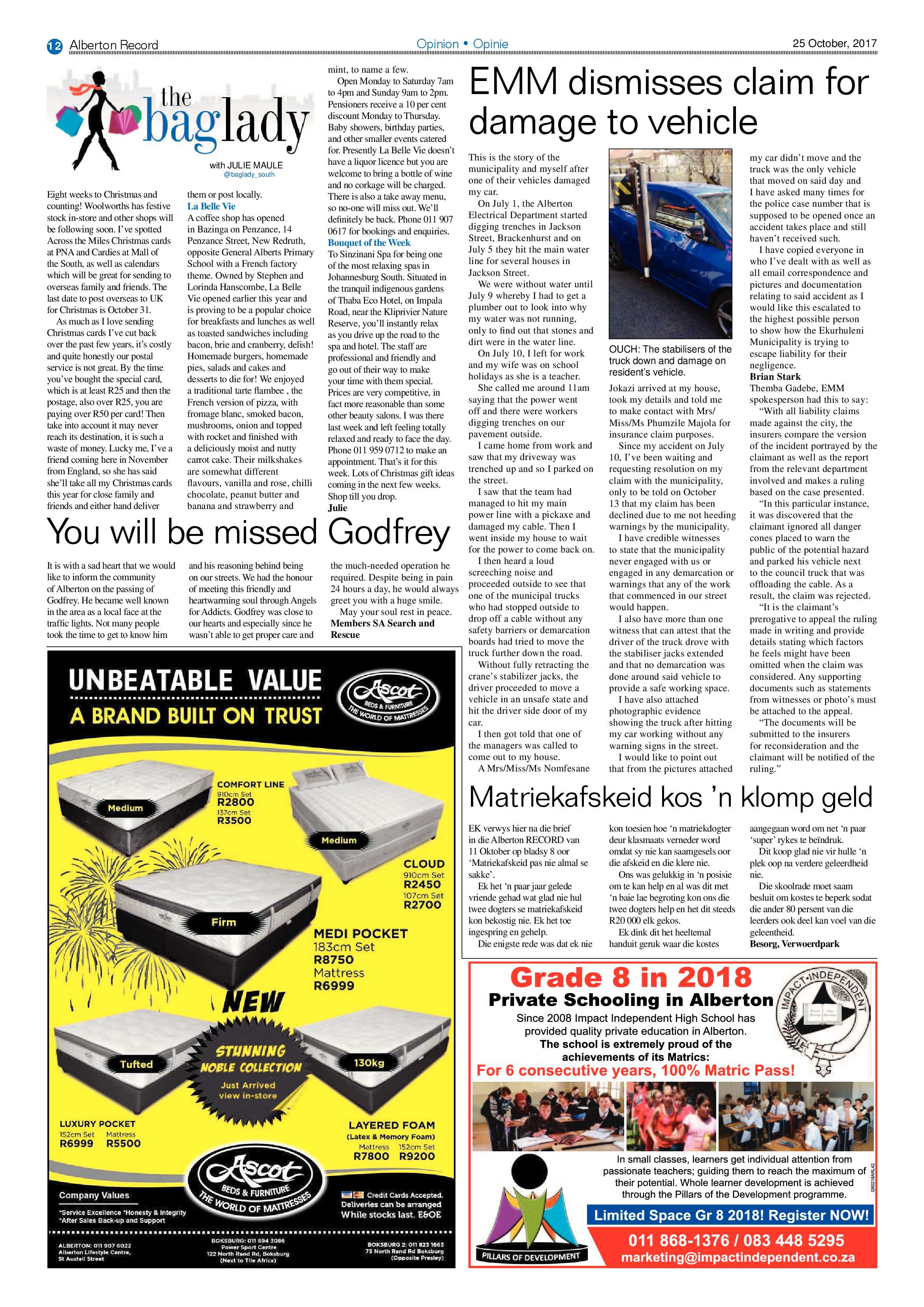 Alberton Record 25 October 2017 page 12