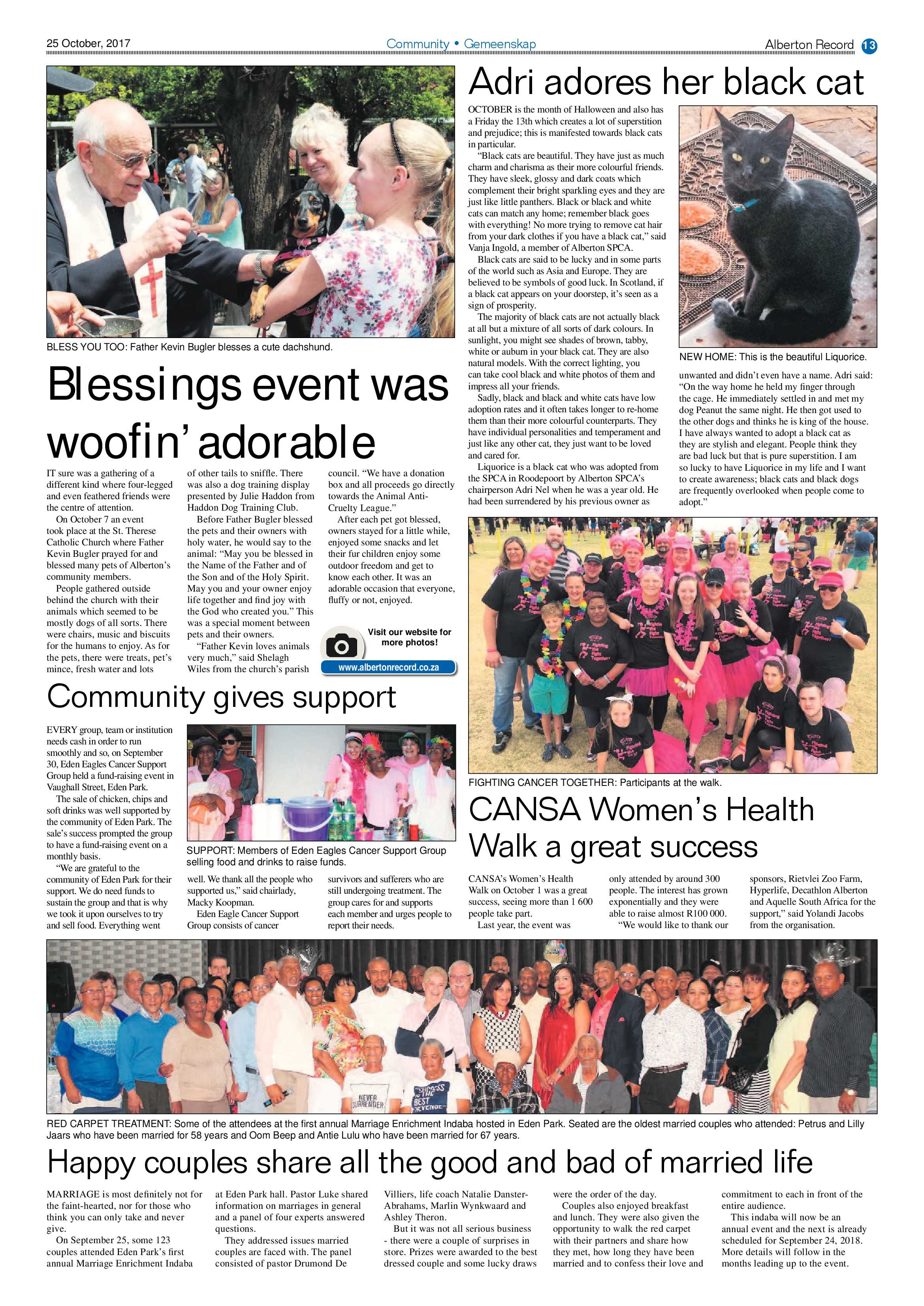 Alberton Record 25 October 2017 page 13