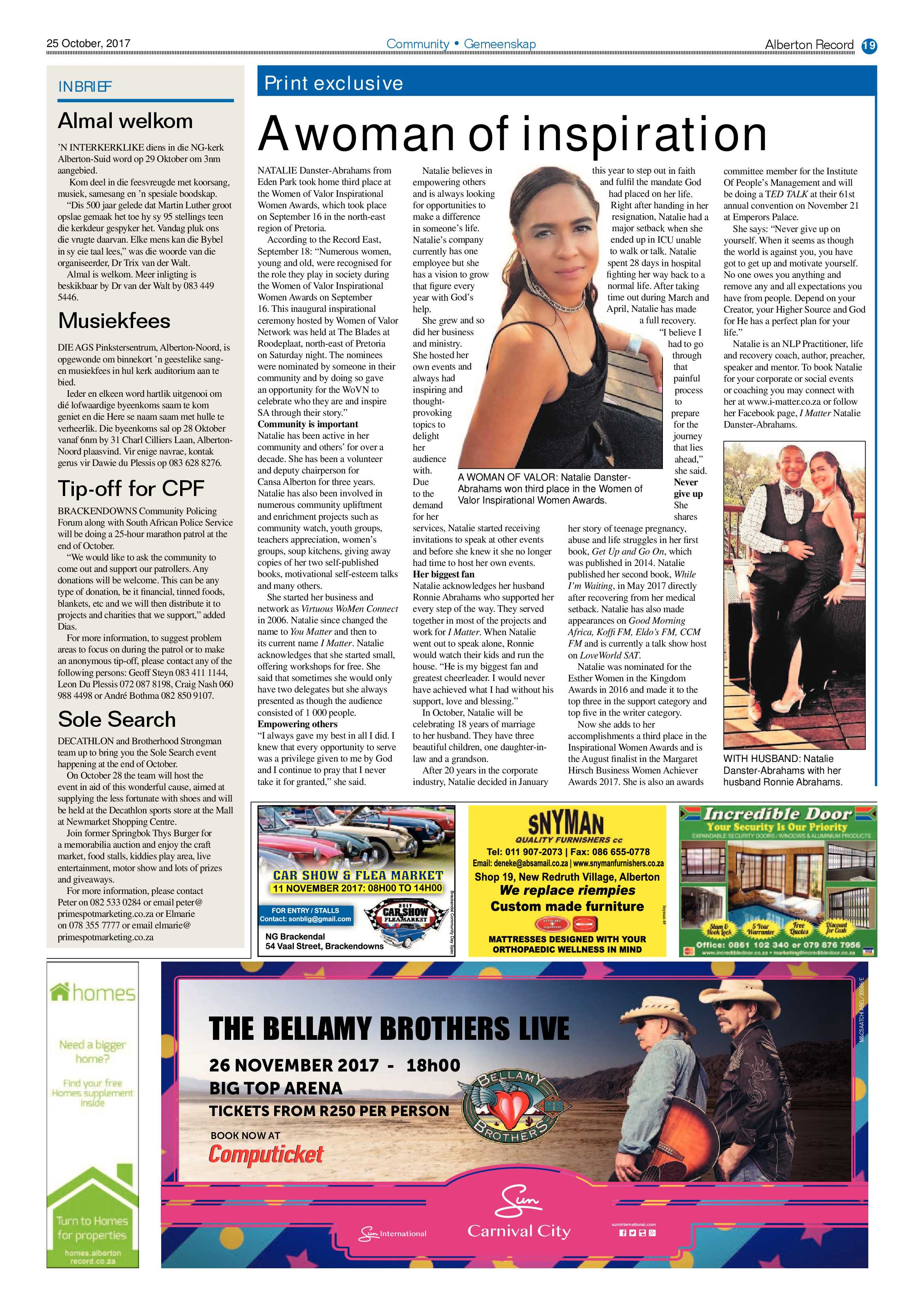 Alberton Record 25 October 2017 page 19