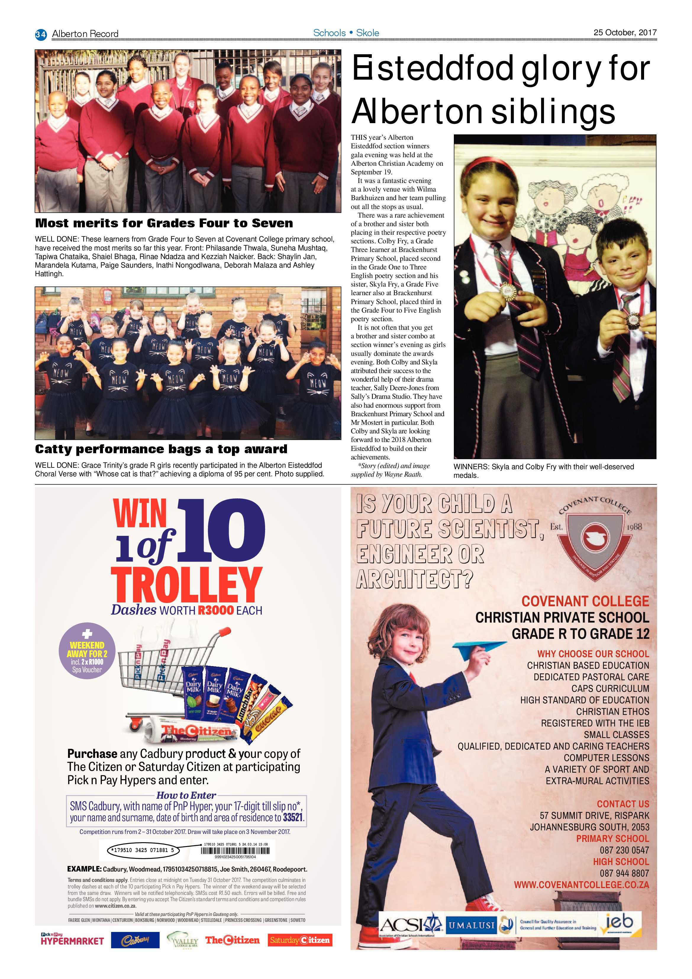 Alberton Record 25 October 2017 page 34