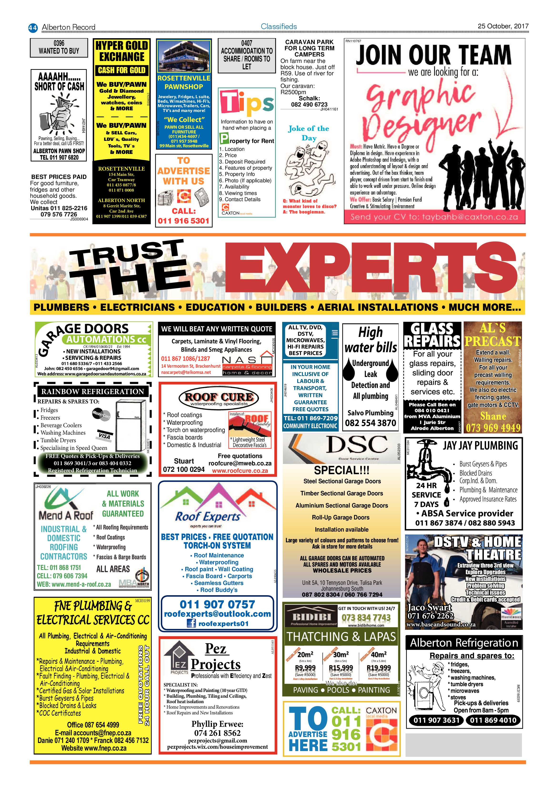 Alberton Record 25 October 2017 page 44