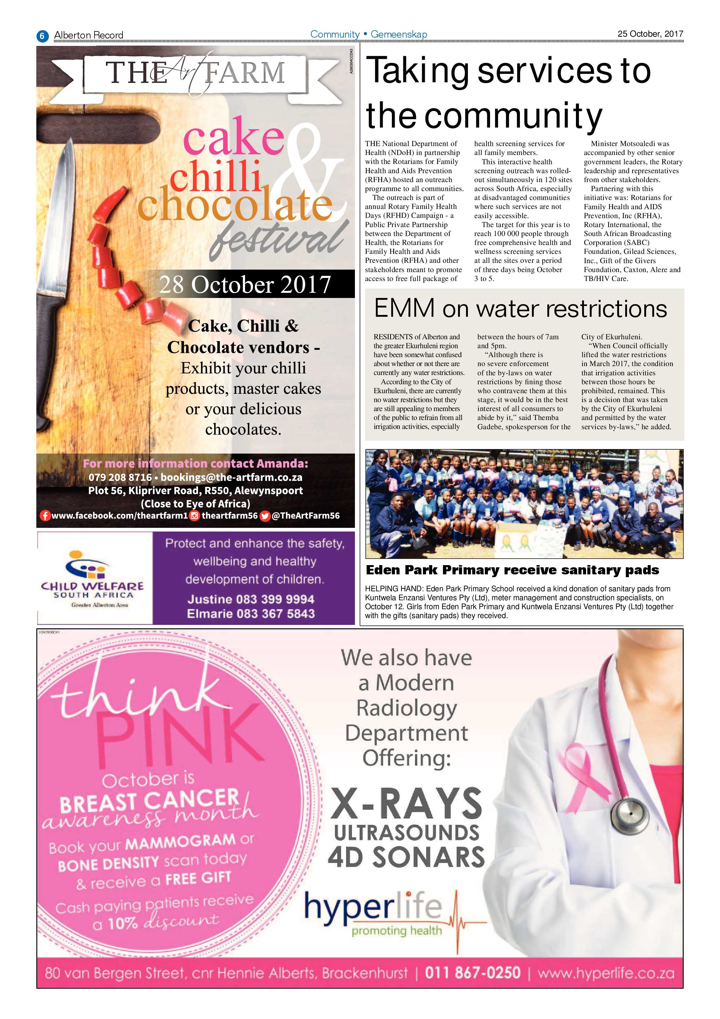 Alberton Record 25 October 2017 - Alberton Record