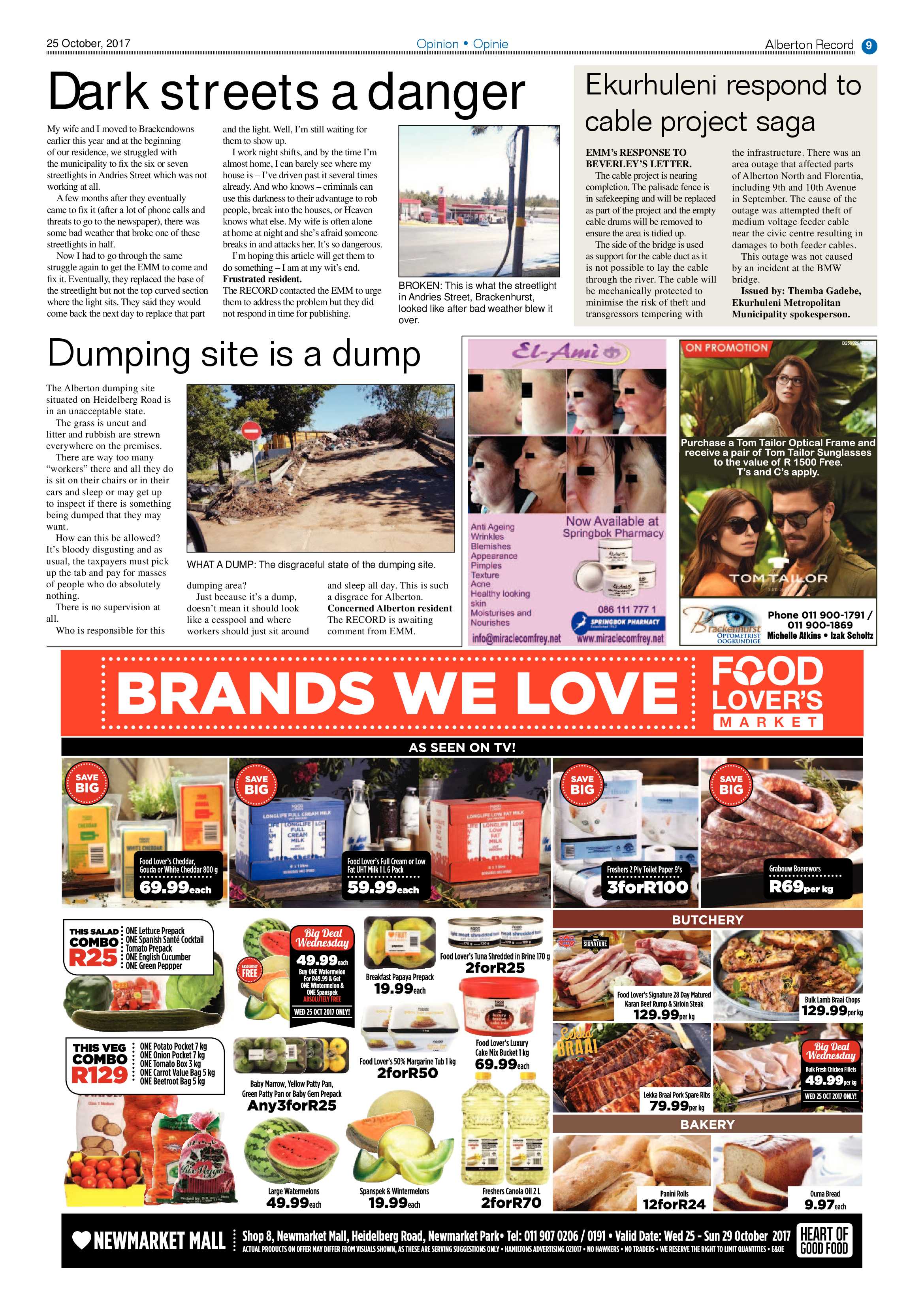 Alberton Record 25 October 2017 page 9