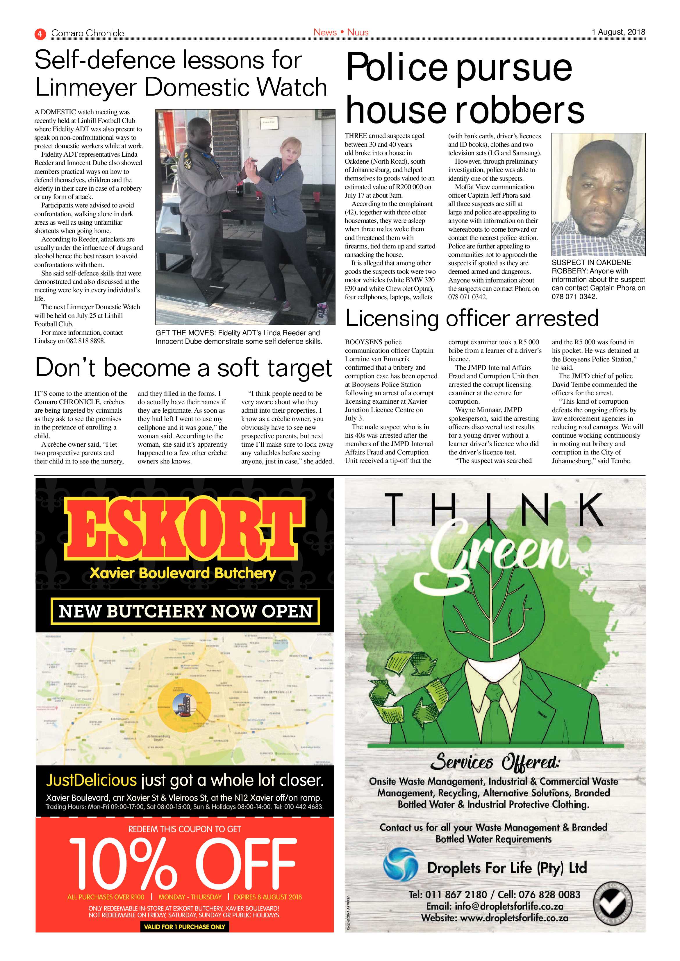 Comaro Chronicle 01 August 2018 page 4