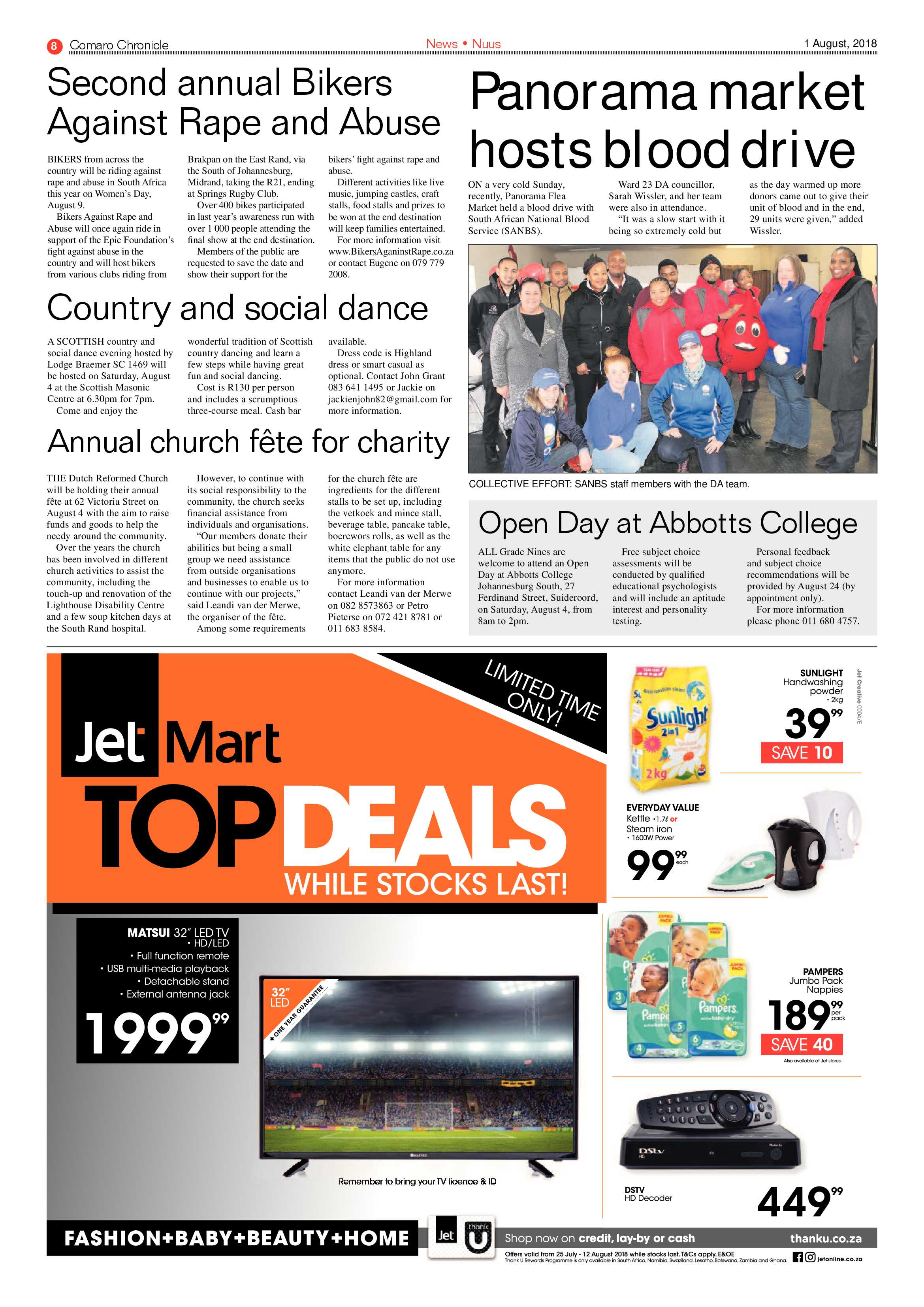 Comaro Chronicle 01 August 2018 page 8
