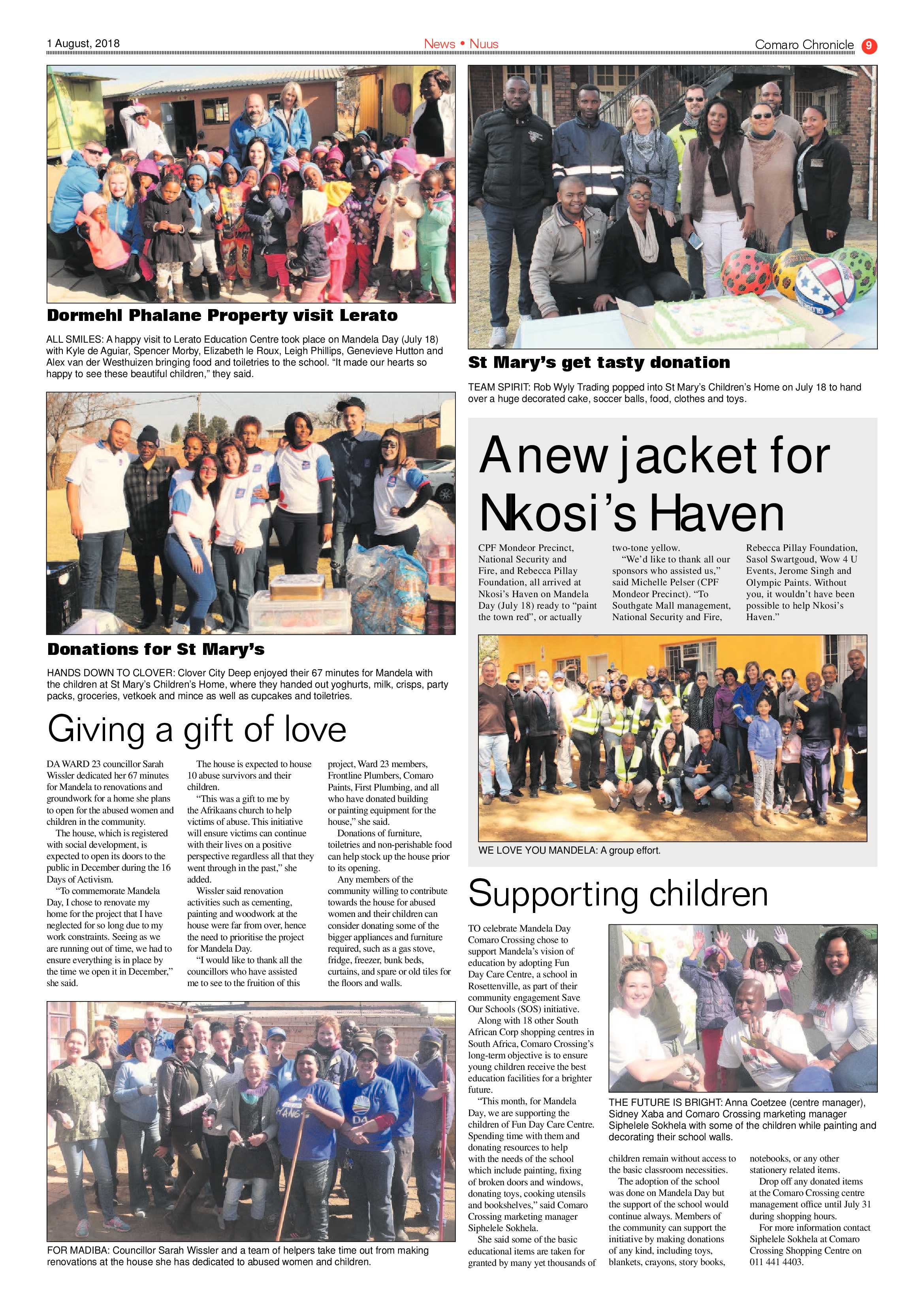 Comaro Chronicle 01 August 2018 page 9