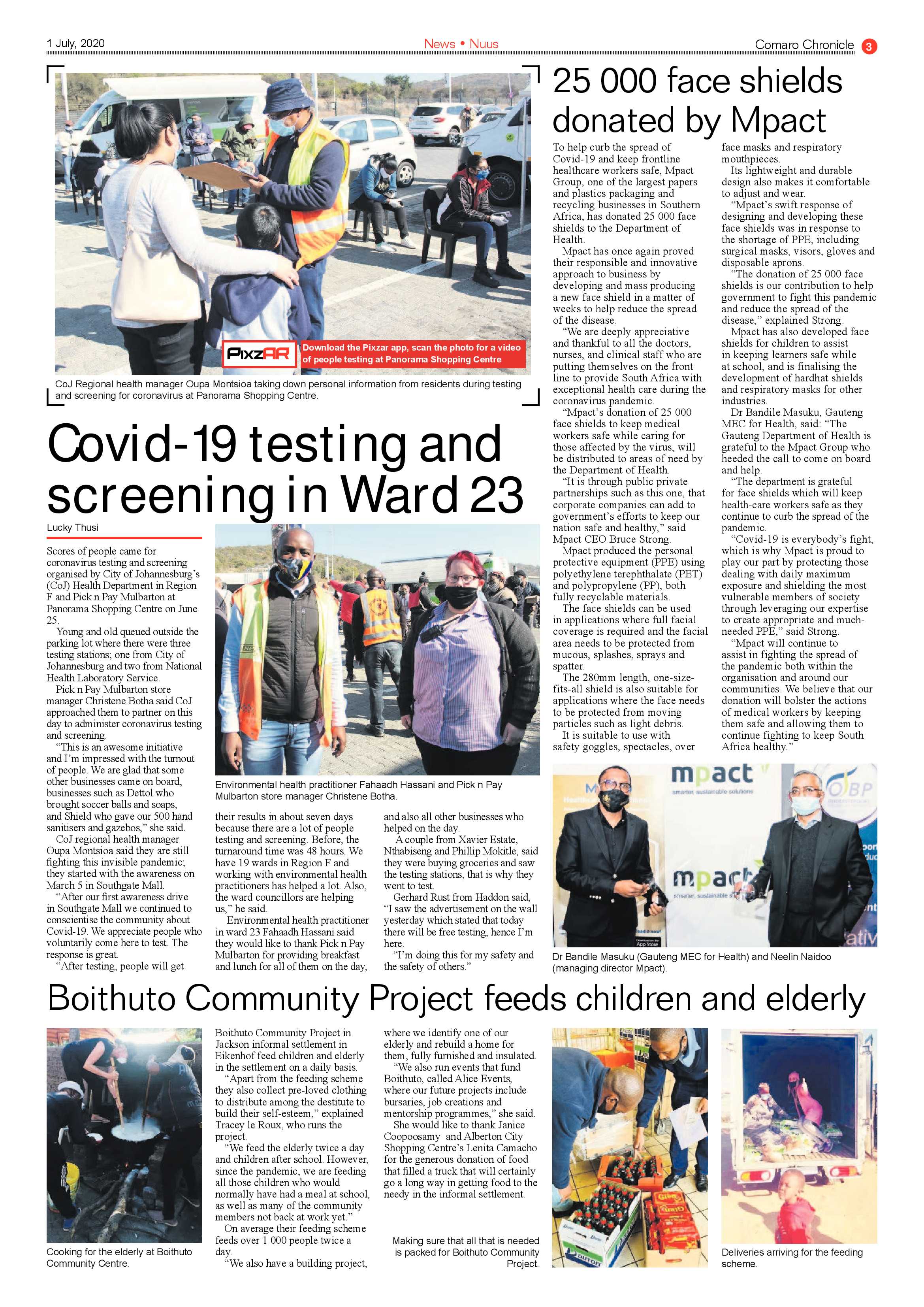 Comaro Chronicle 01 July 2020 page 3