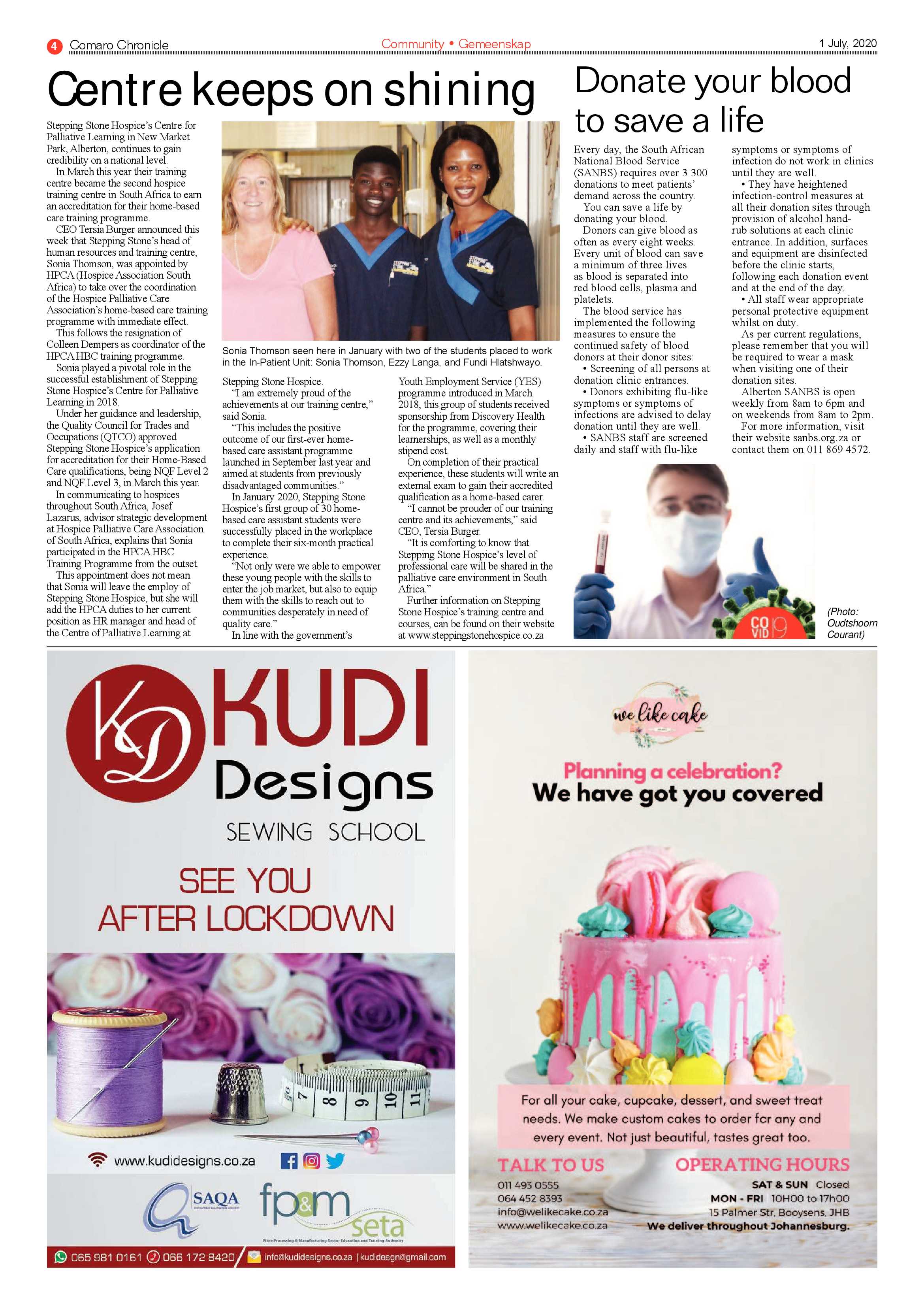Comaro Chronicle 01 July 2020 page 4