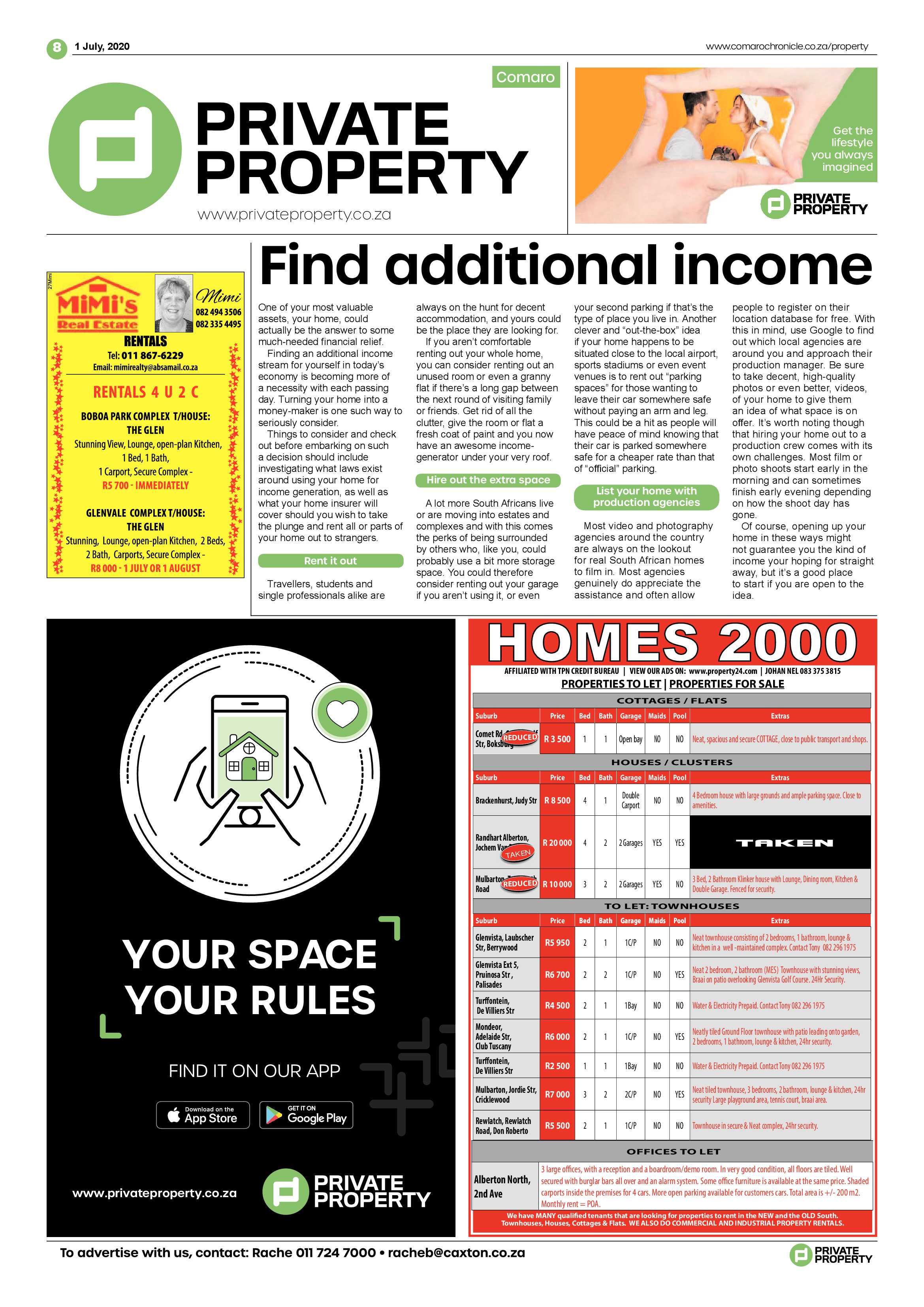 Comaro Chronicle 01 July 2020 page 8