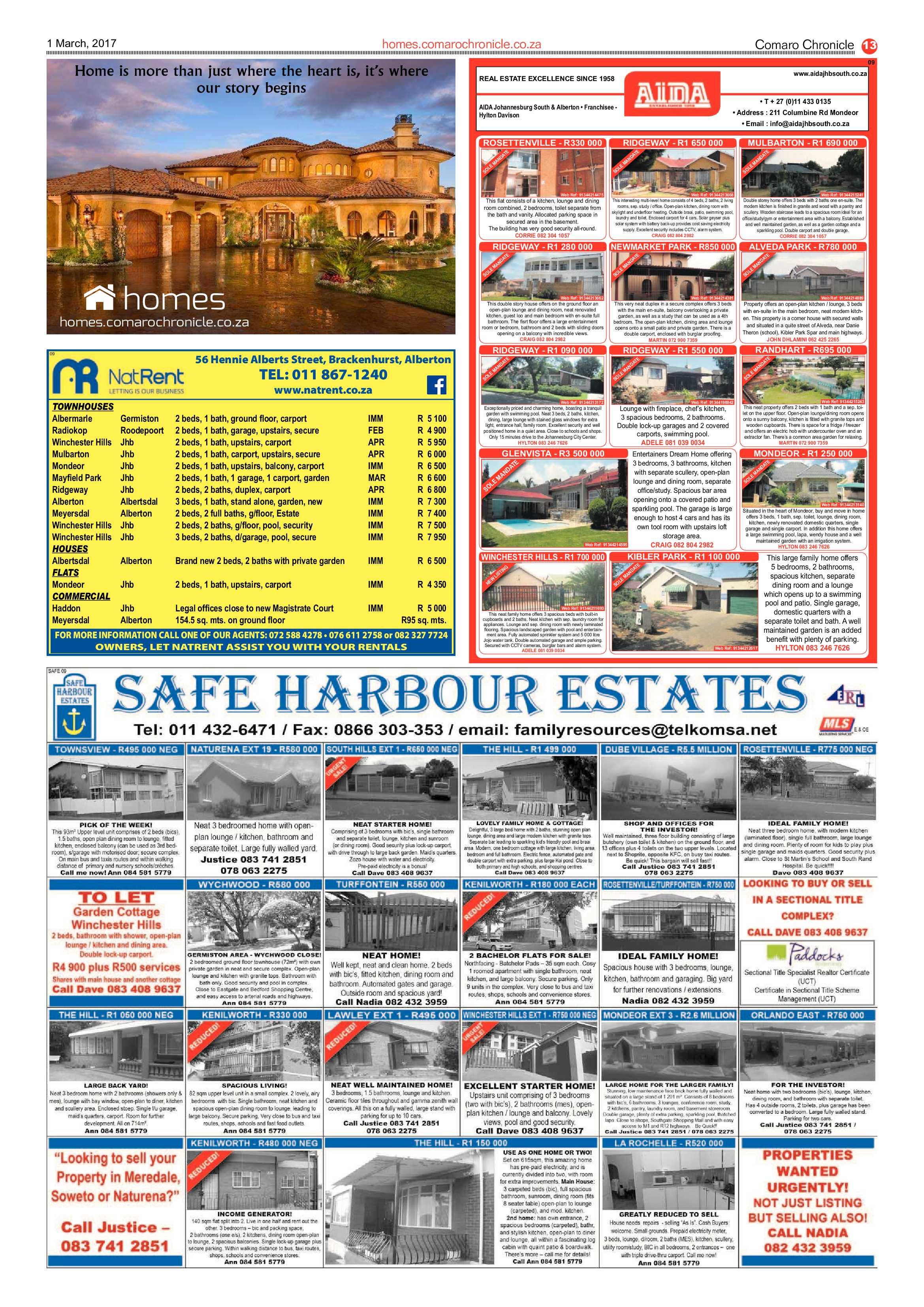 Comaro Chronicle 01 March 2017 page 13