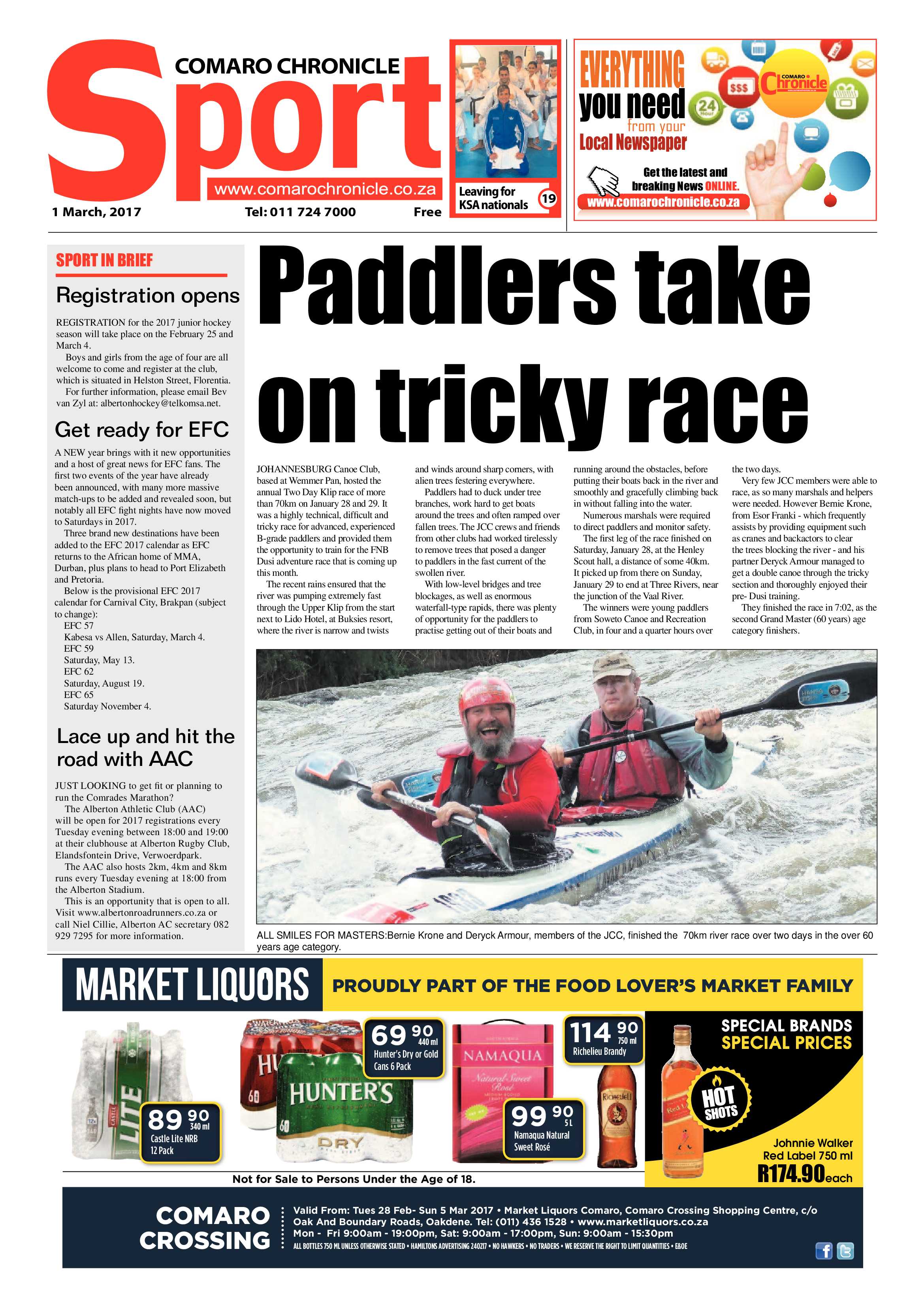 Comaro Chronicle 01 March 2017 page 20