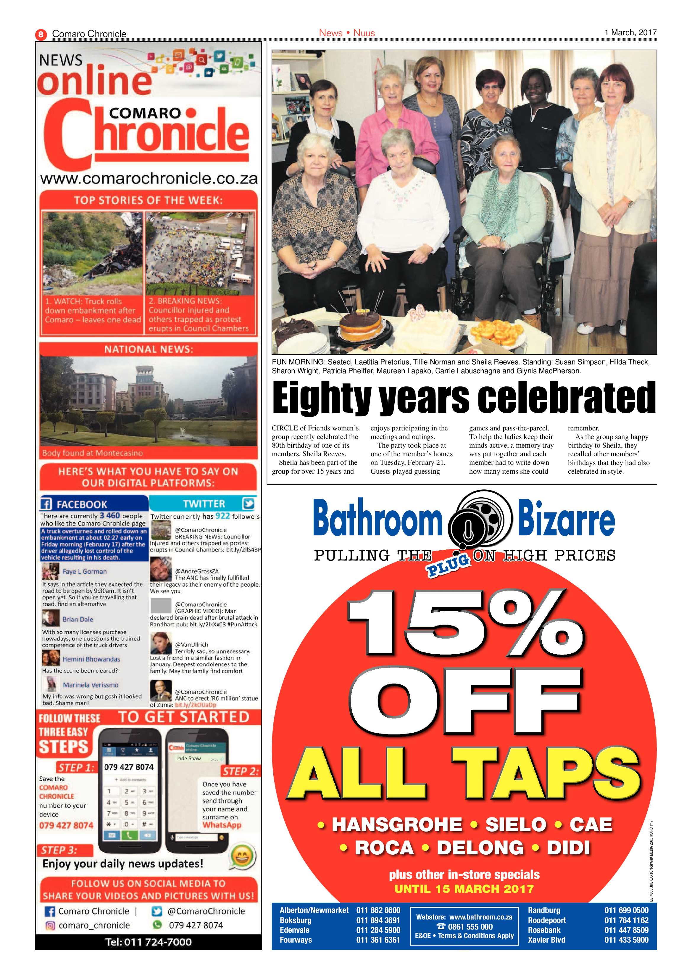 Comaro Chronicle 01 March 2017 page 8
