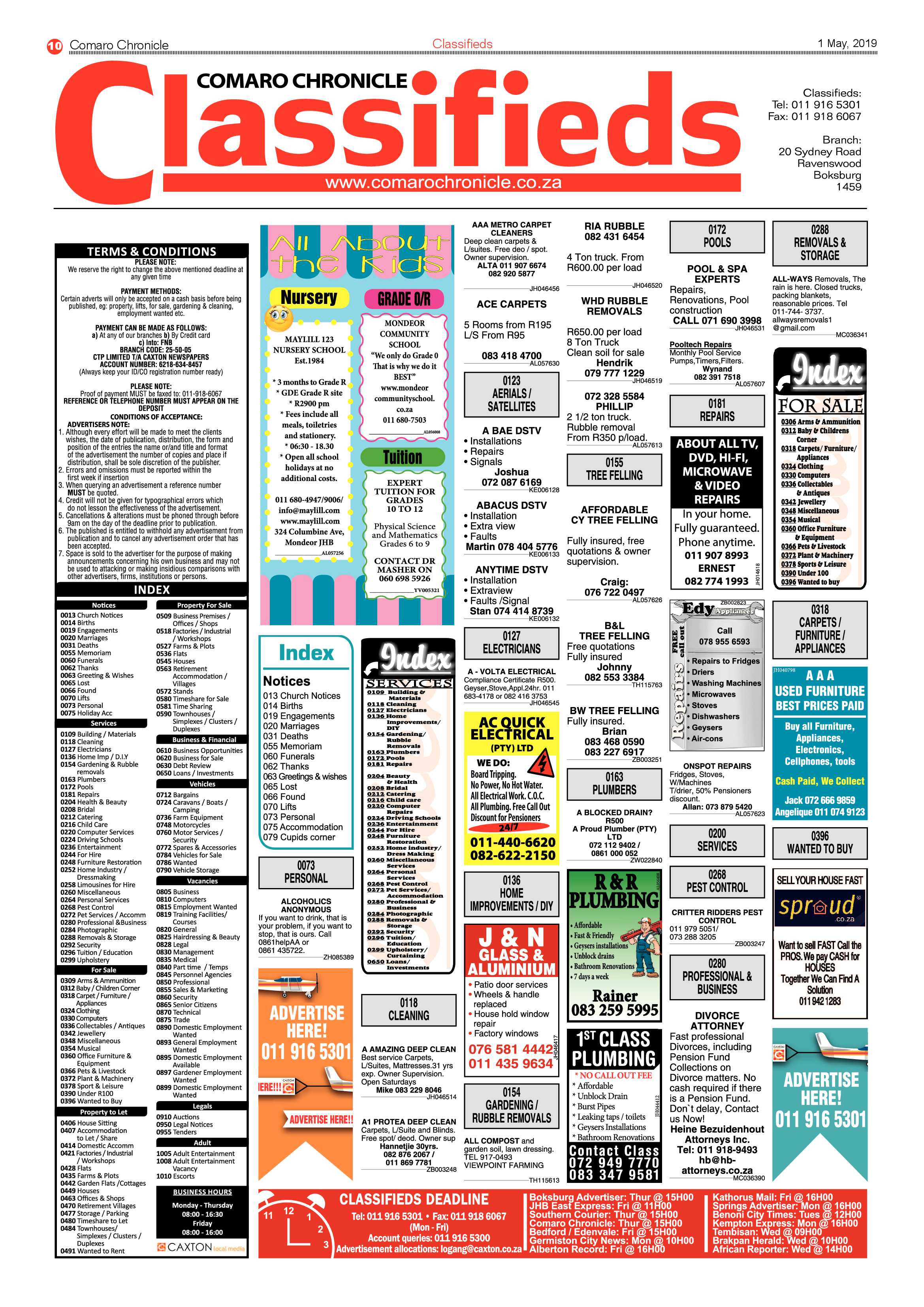 Comaro Chronicle 01 May 2019 page 10