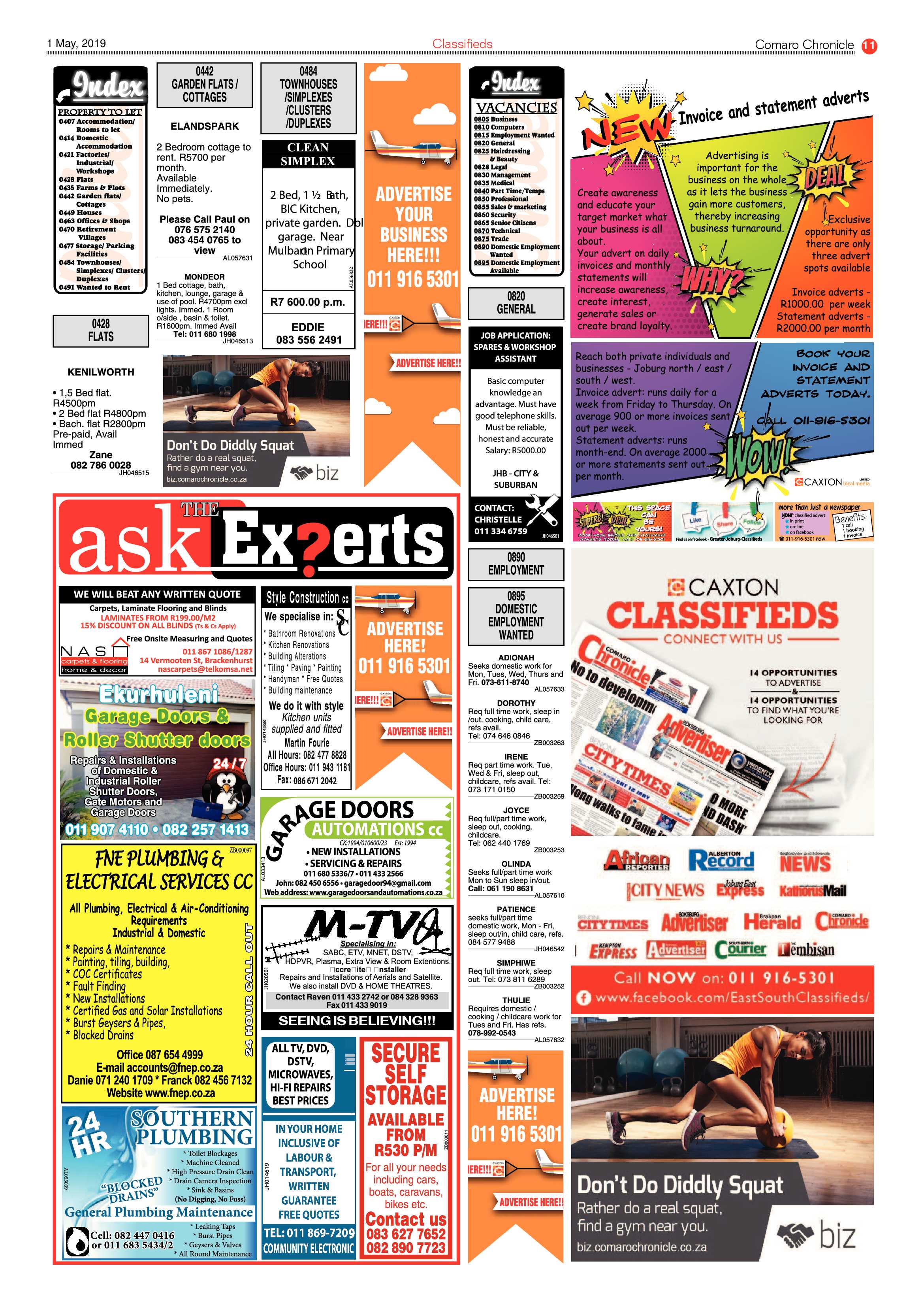 Comaro Chronicle 01 May 2019 page 11