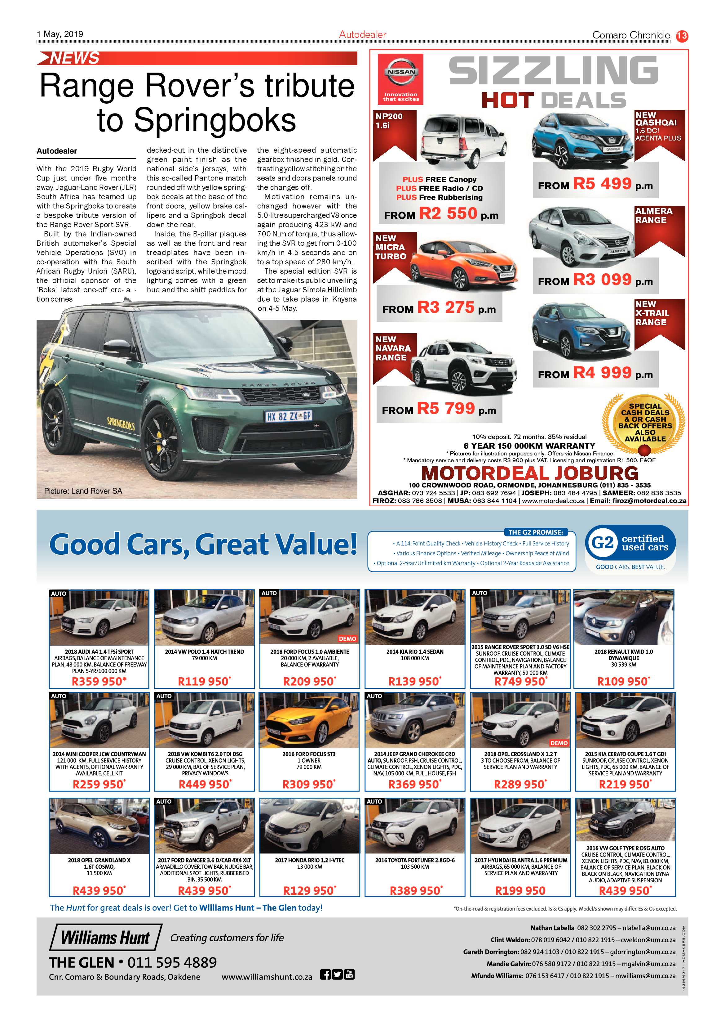 Comaro Chronicle 01 May 2019 page 13
