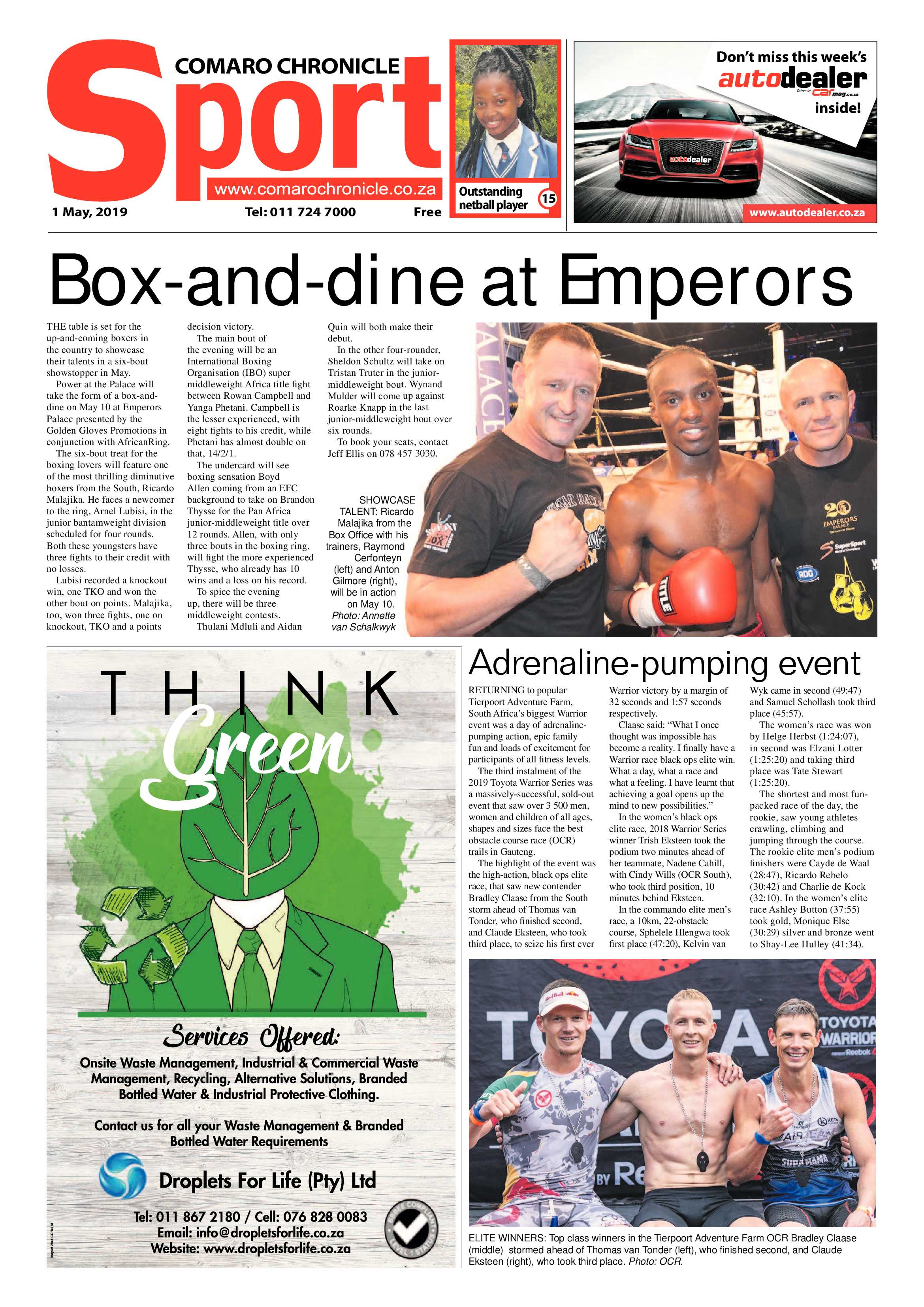 Comaro Chronicle 01 May 2019 page 16