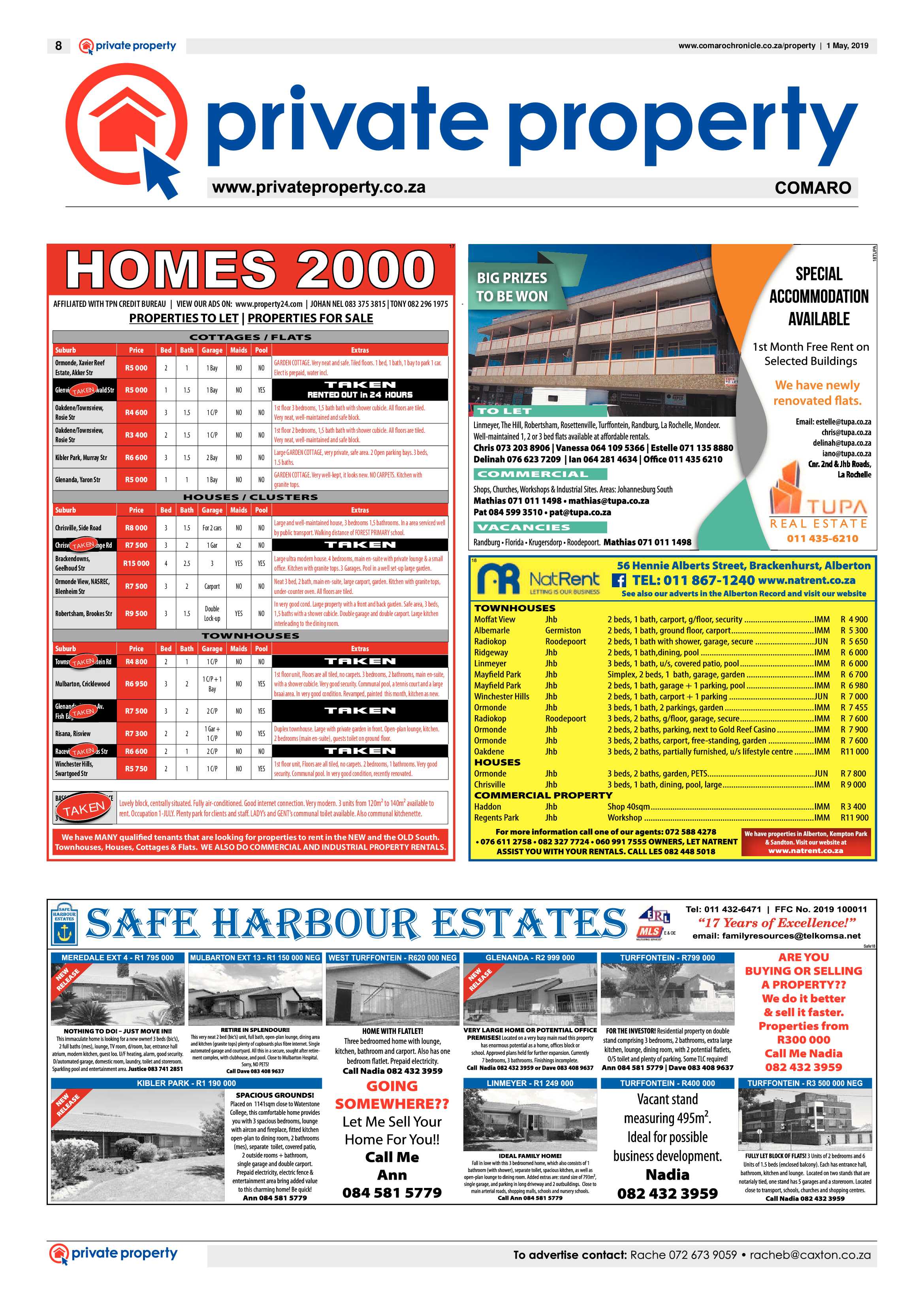 Comaro Chronicle 01 May 2019 page 8