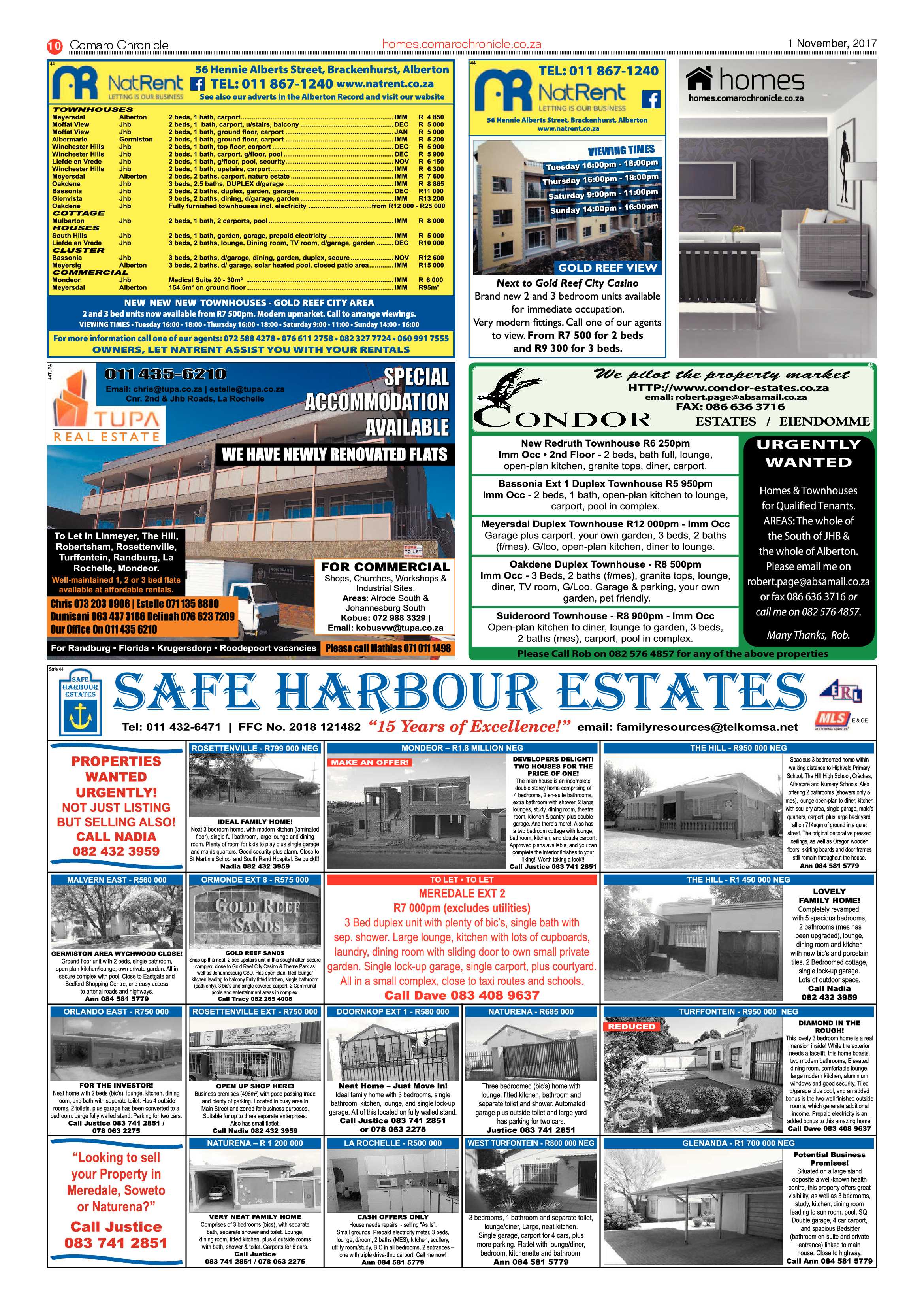 Comaro Chronicle 01 November 2017 page 10