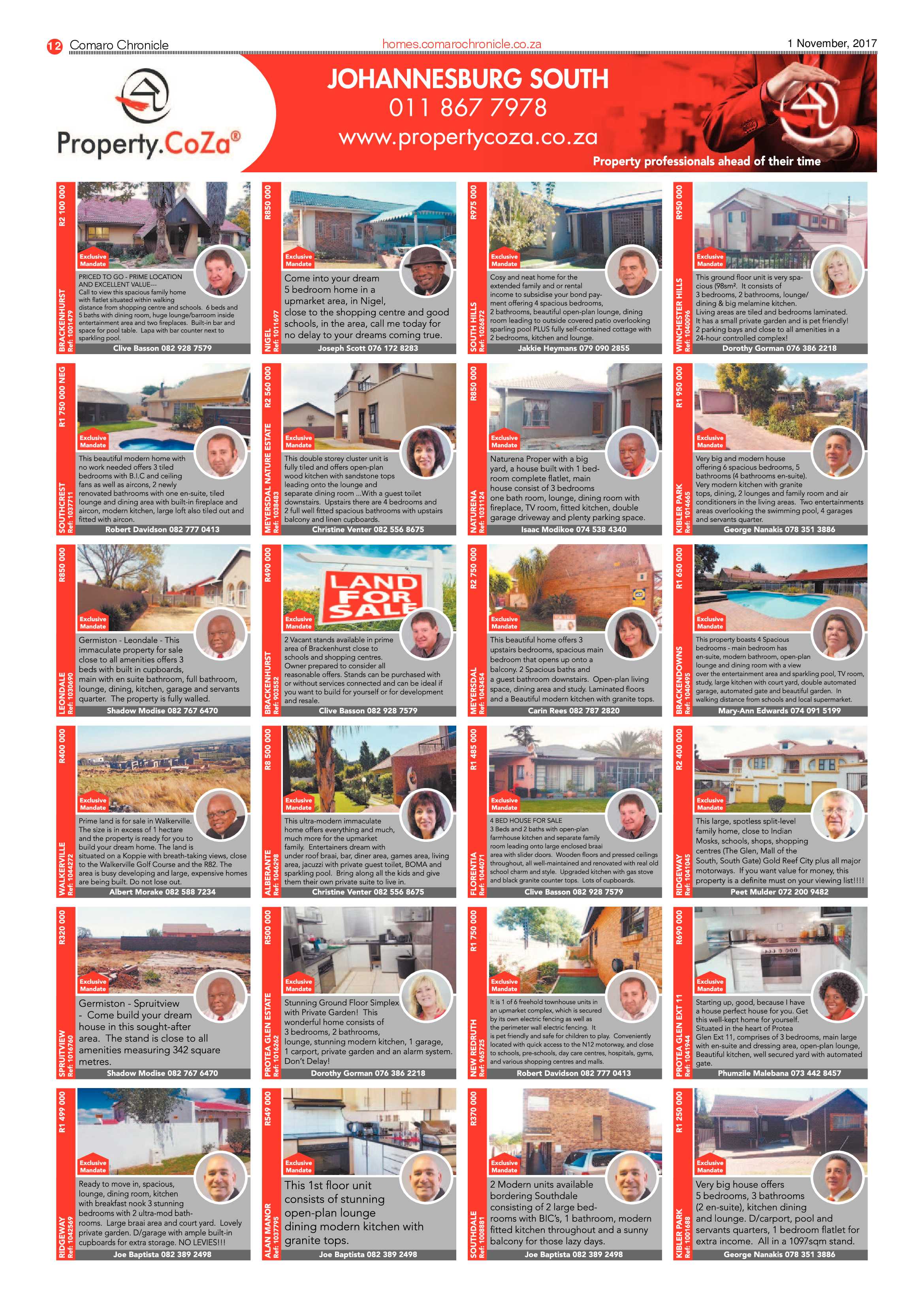 Comaro Chronicle 01 November 2017 page 12