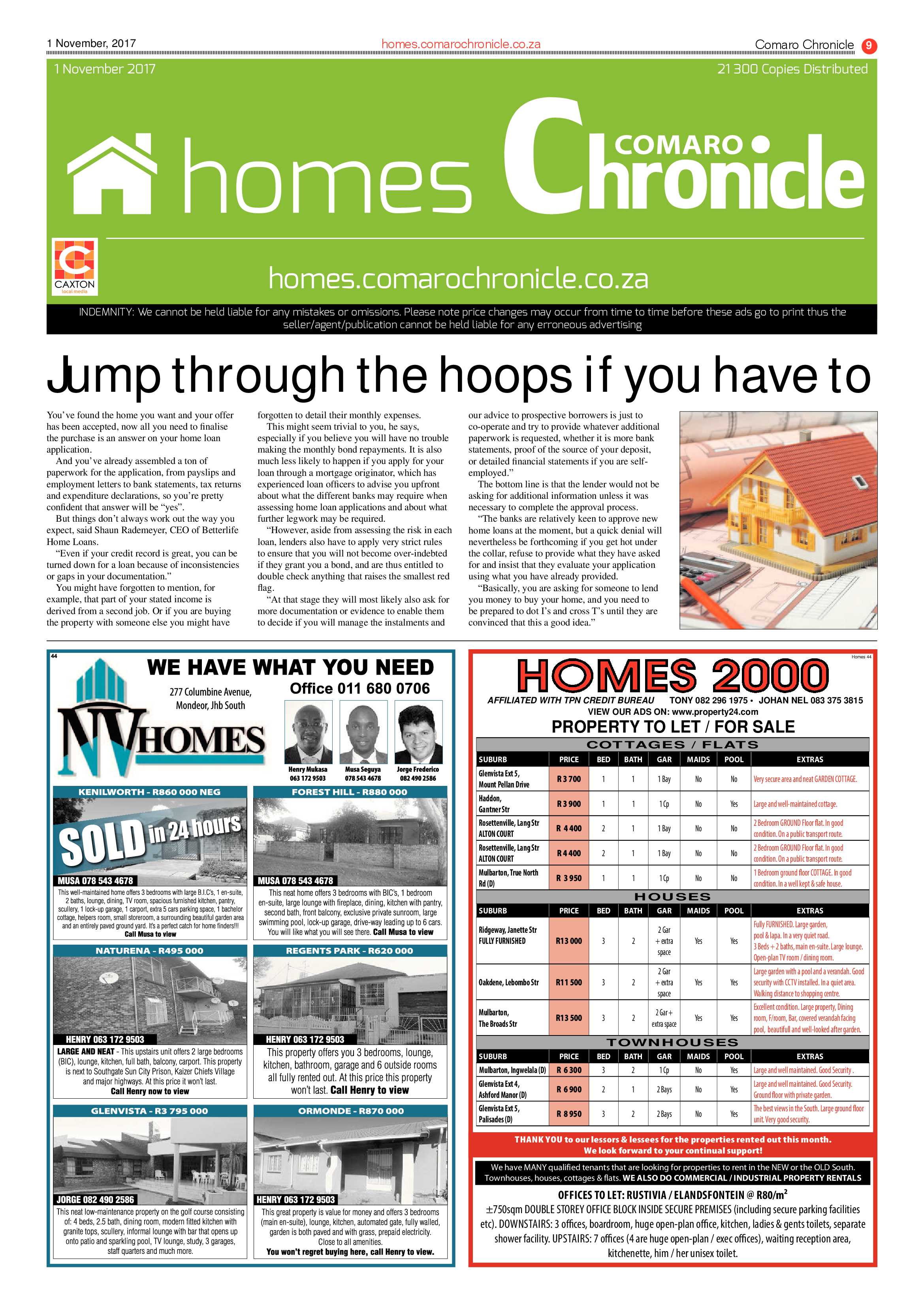 Comaro Chronicle 01 November 2017 page 9