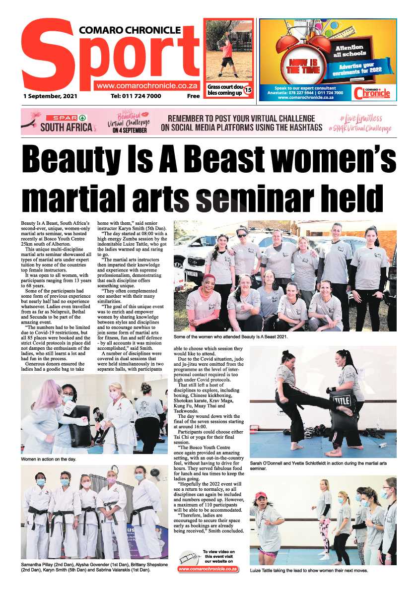Comaro Chronicle 01 September 2021 page 16