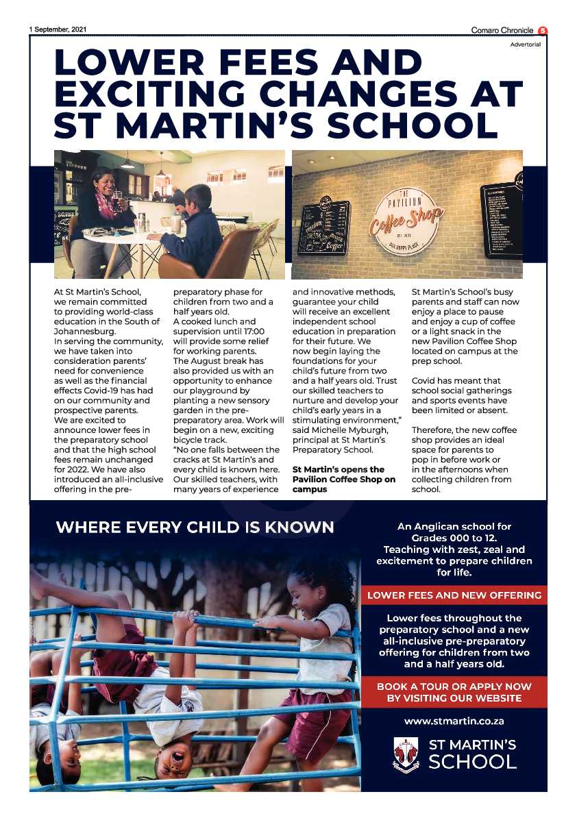 Comaro Chronicle 01 September 2021 page 5