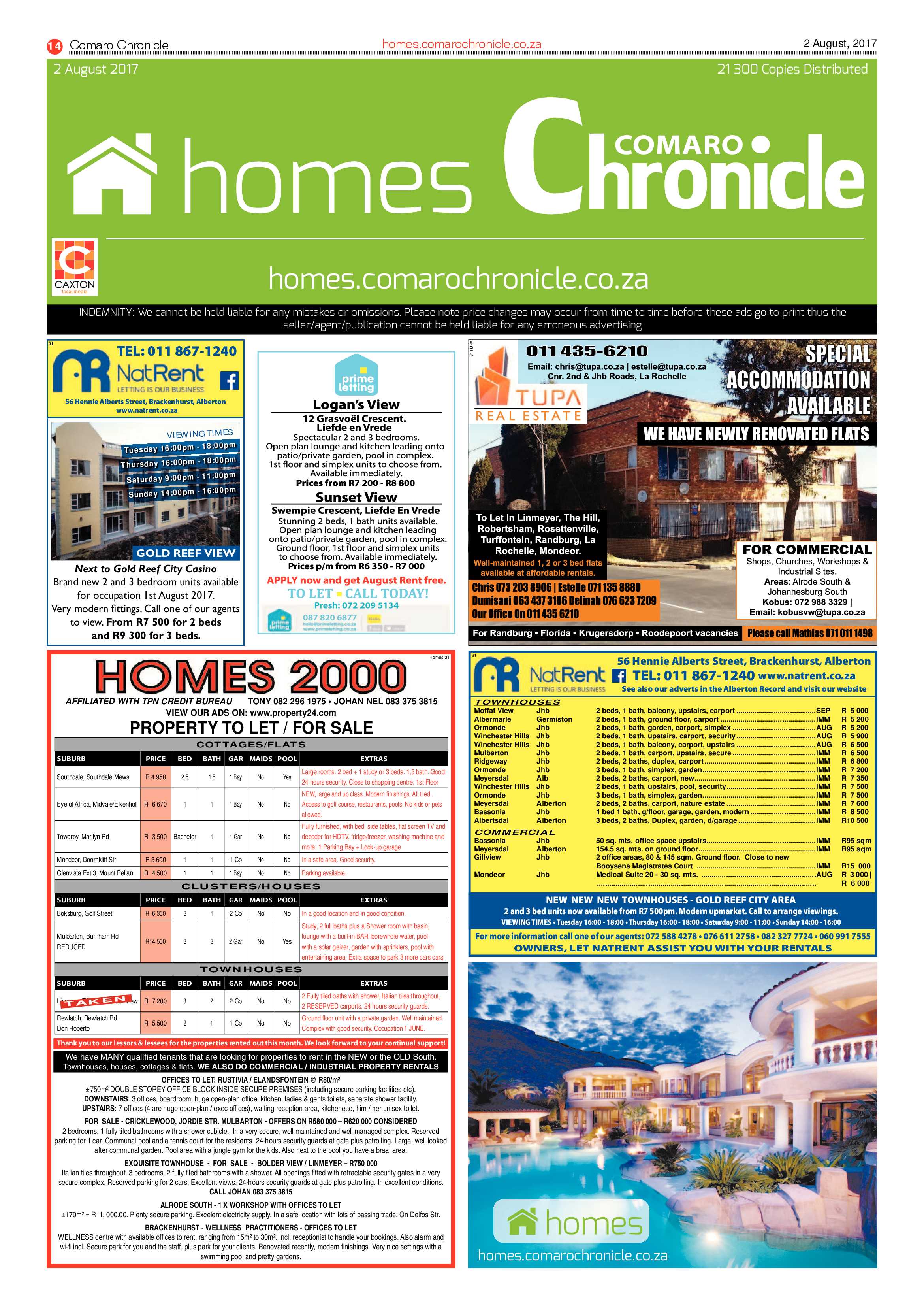 Comaro Chronicle 02 August 2017 page 14