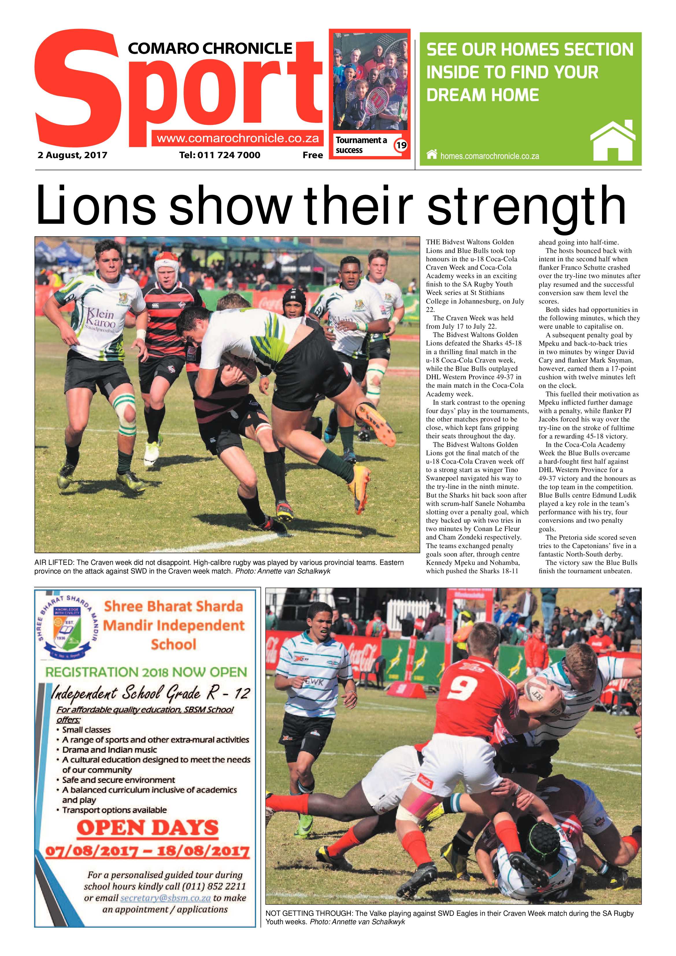 Comaro Chronicle 02 August 2017 page 20