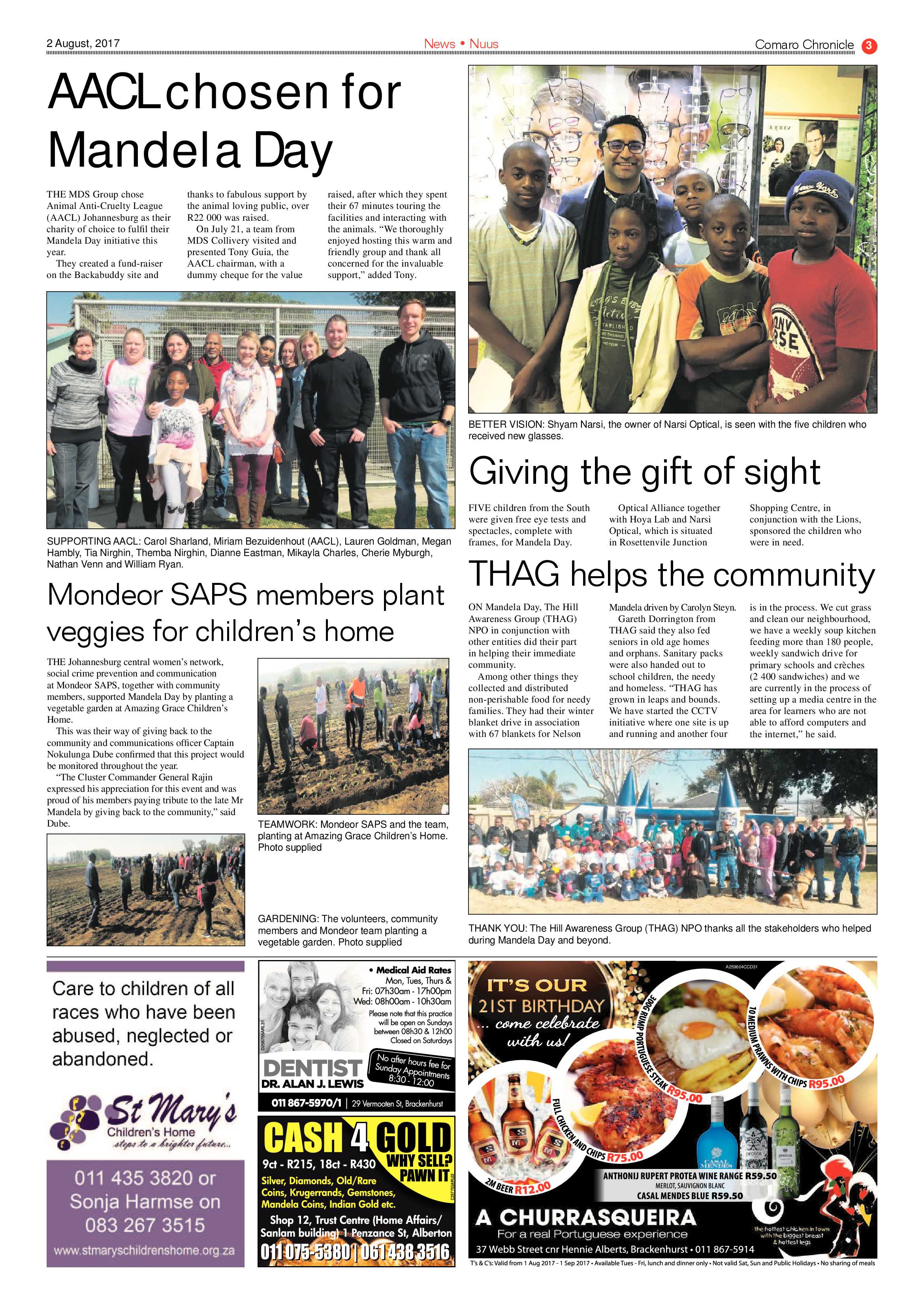 Comaro Chronicle 02 August 2017 page 3