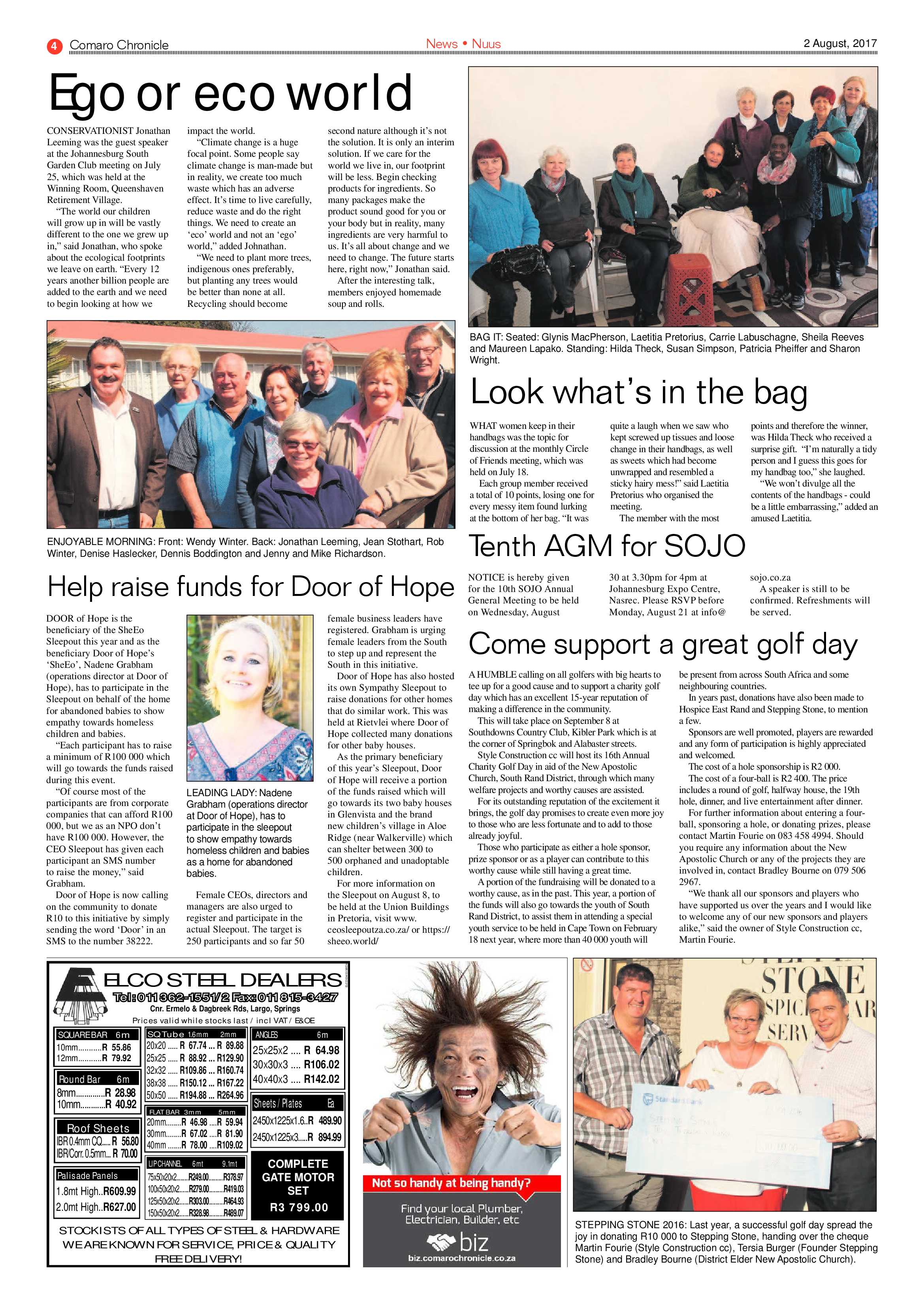 Comaro Chronicle 02 August 2017 page 4