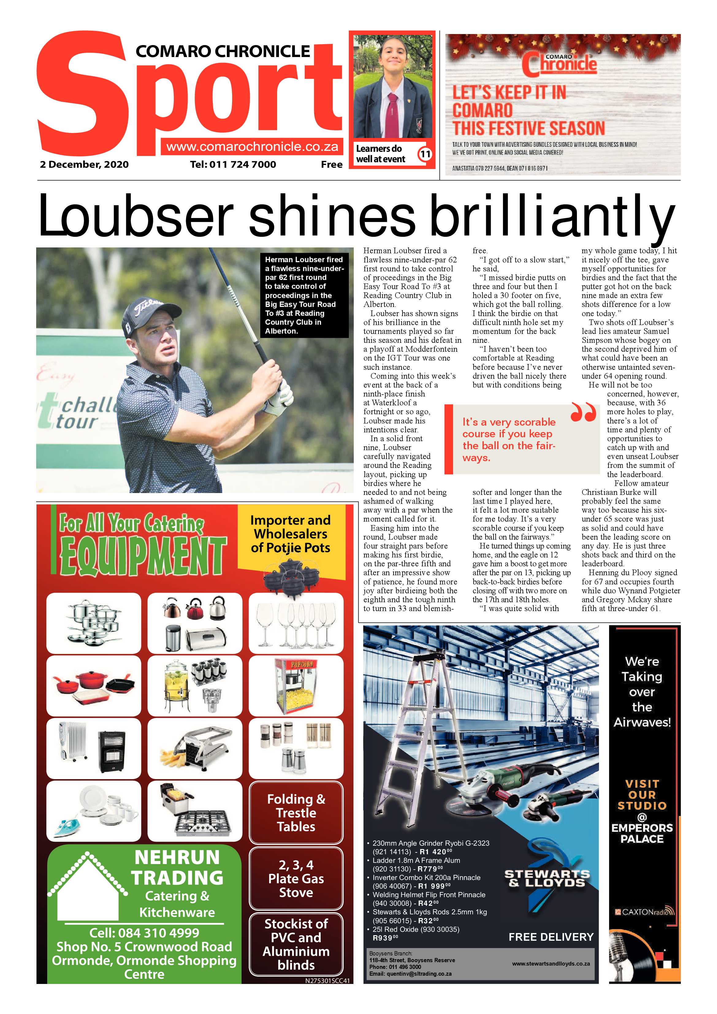 Comaro Chronicle 02 December 2020 page 12