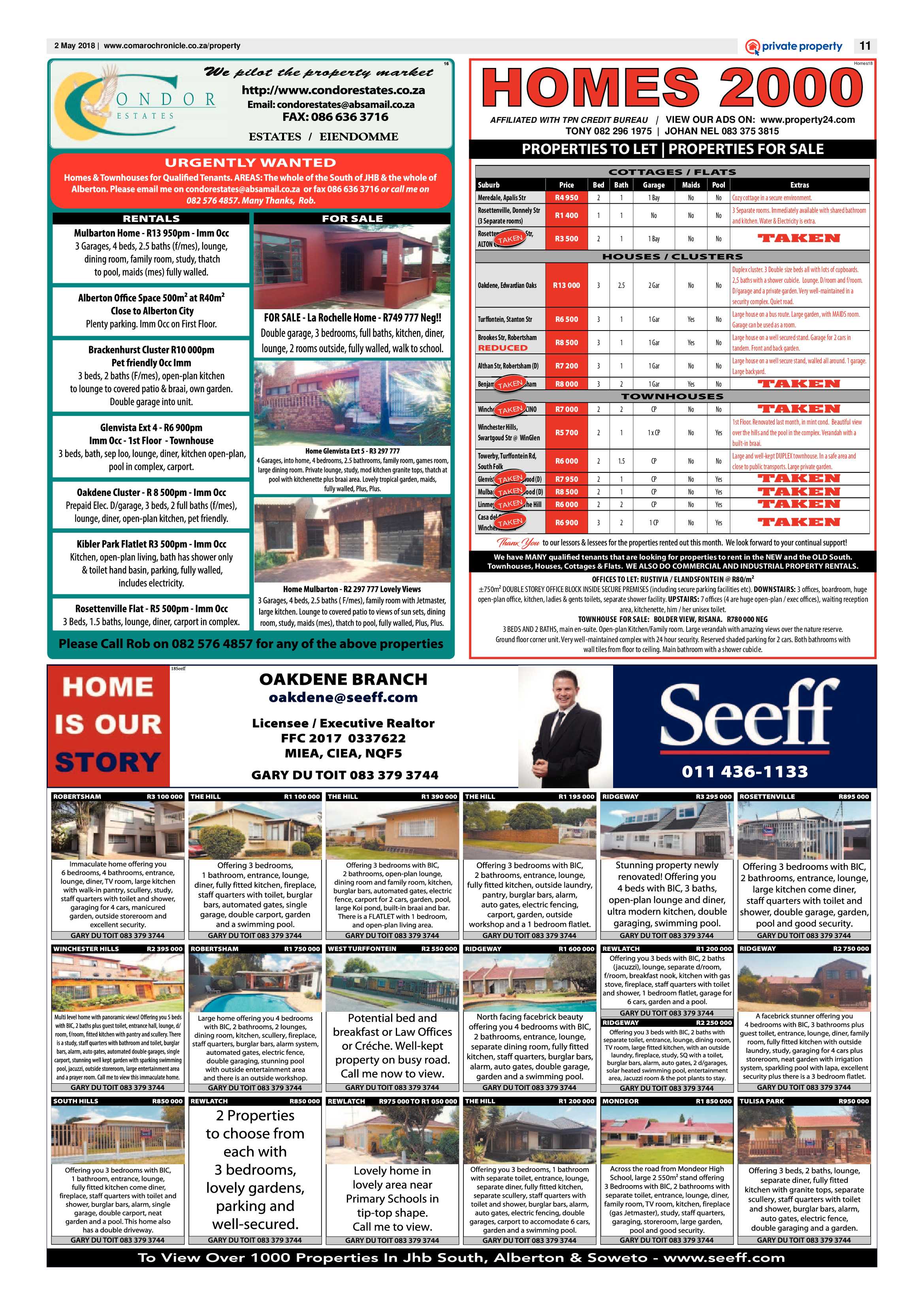 Comaro Chronicle 02 May 2018 page 11