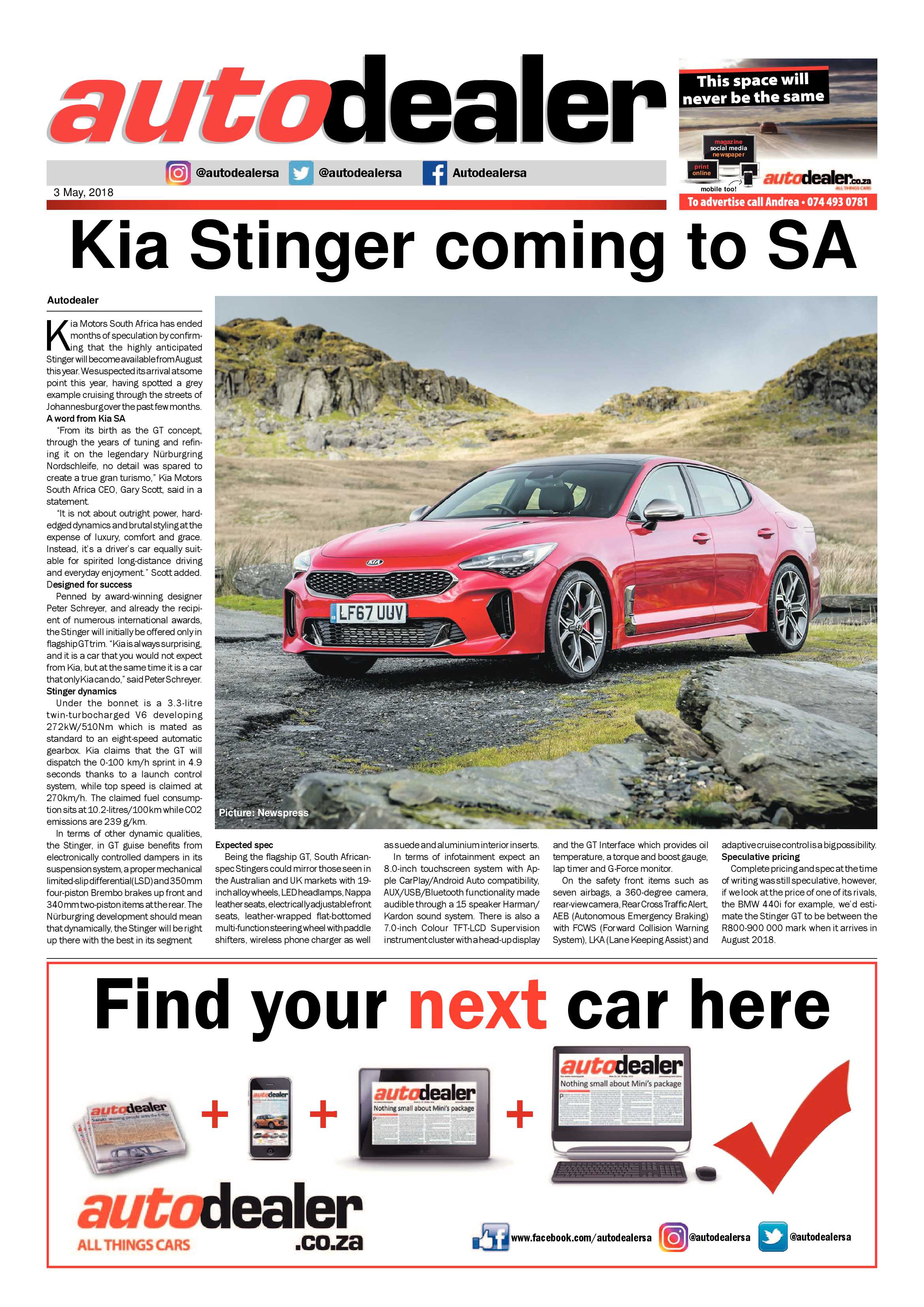 Comaro Chronicle 02 May 2018 page 15