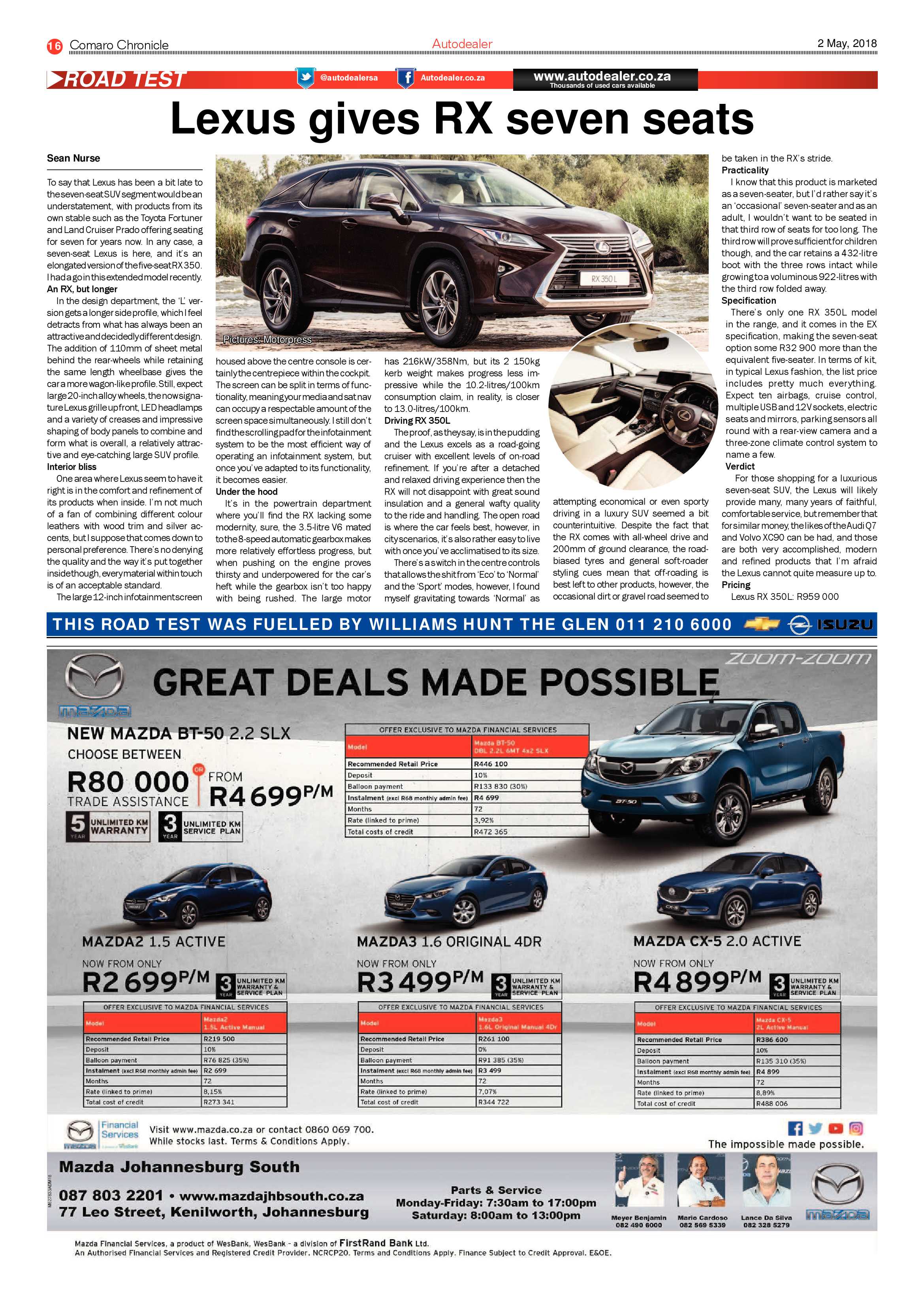 Comaro Chronicle 02 May 2018 page 16