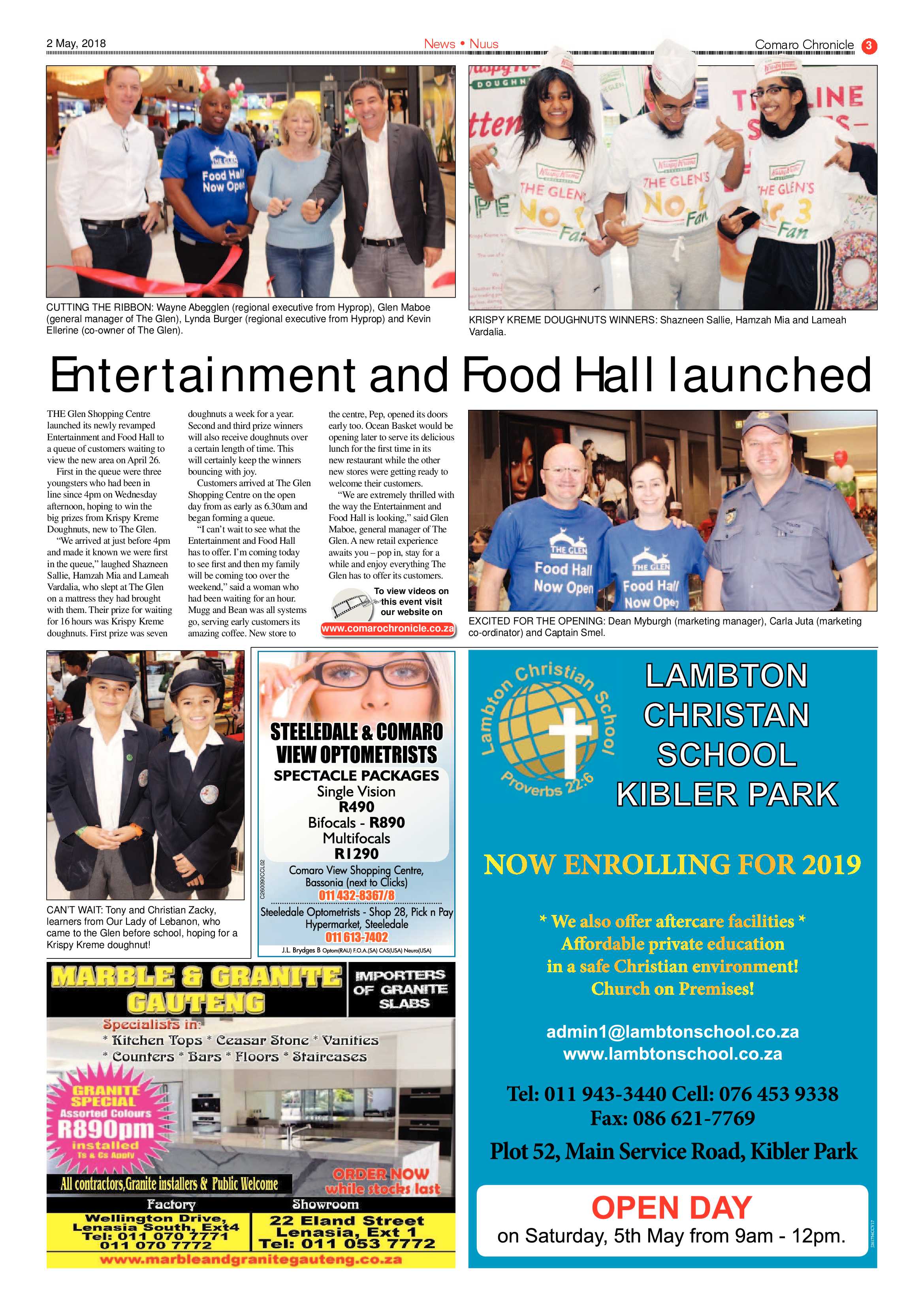 Comaro Chronicle 02 May 2018 page 3