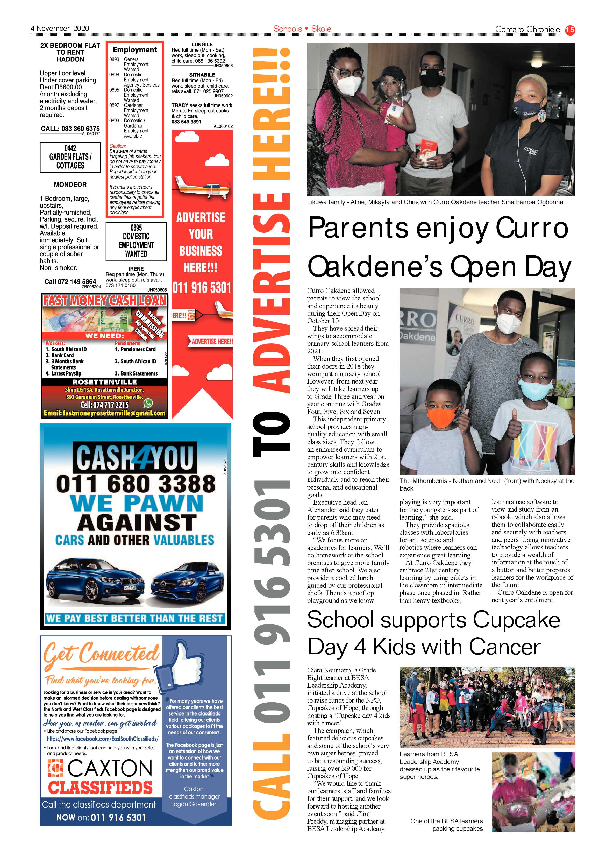 Comaro Chronicle 04 November  2020 page 15