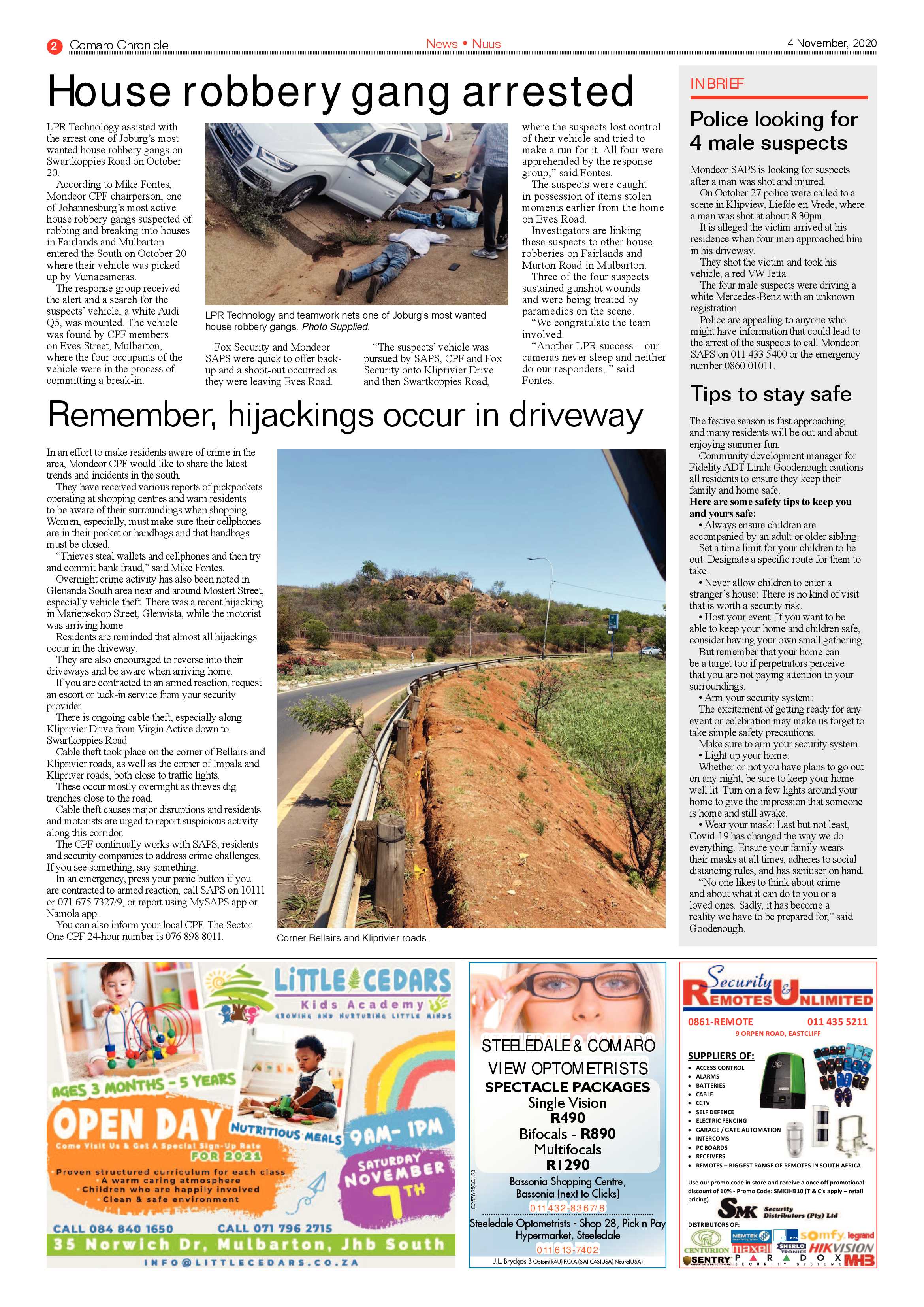 Comaro Chronicle 04 November  2020 page 2