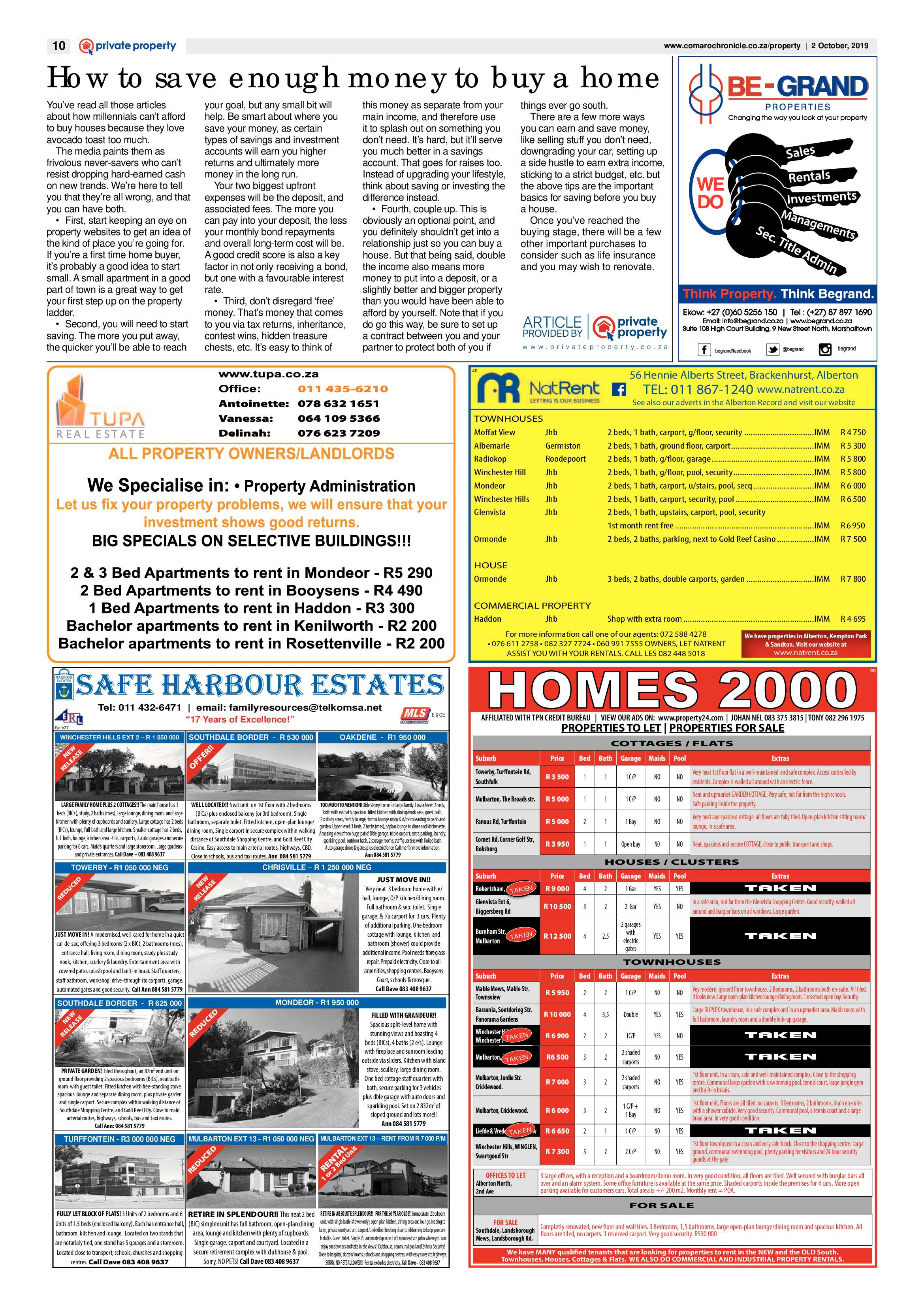 Comaro Chronicle 02 October 2019 page 10