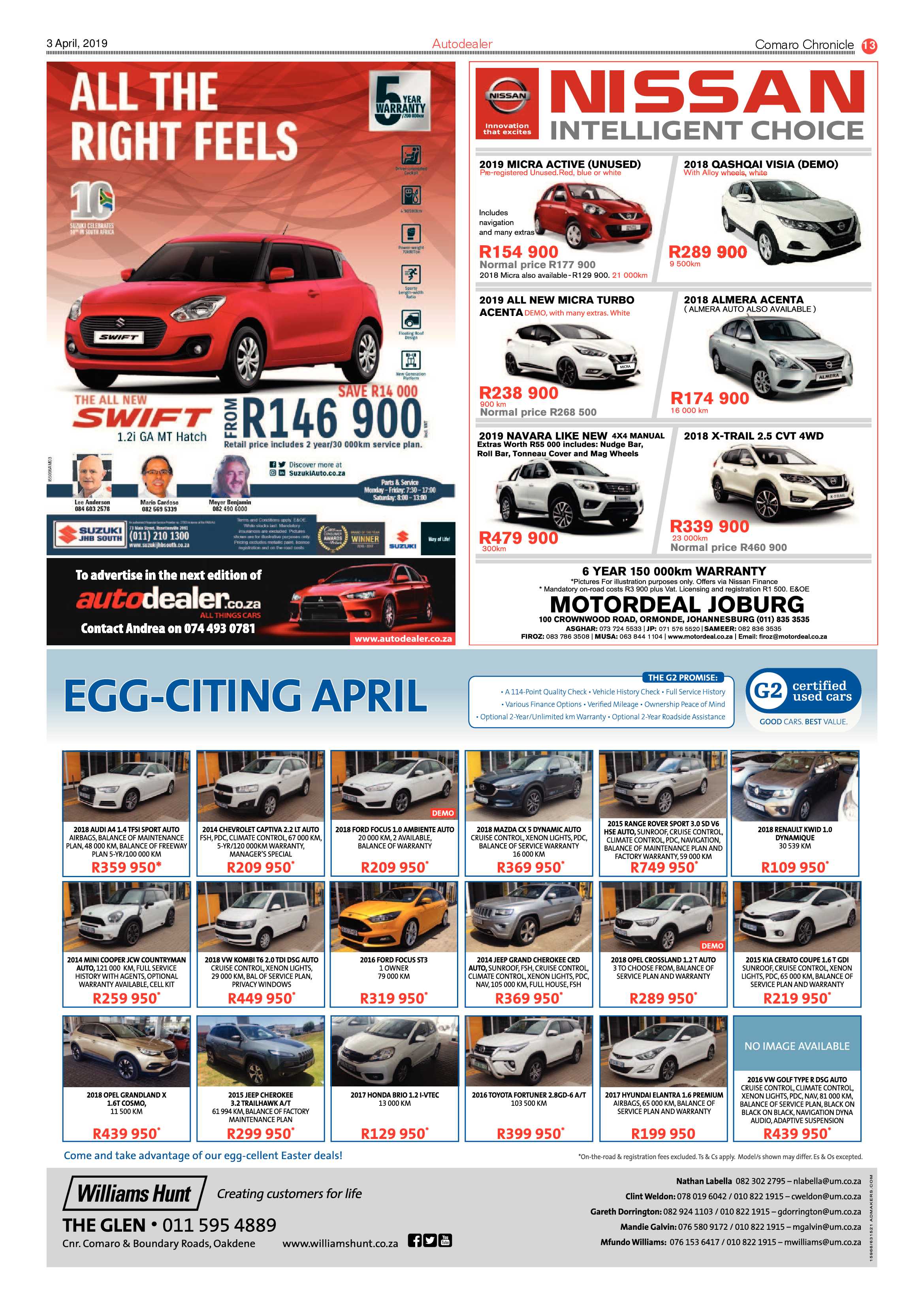 Comaro Chronicle 03 April 2019 page 13
