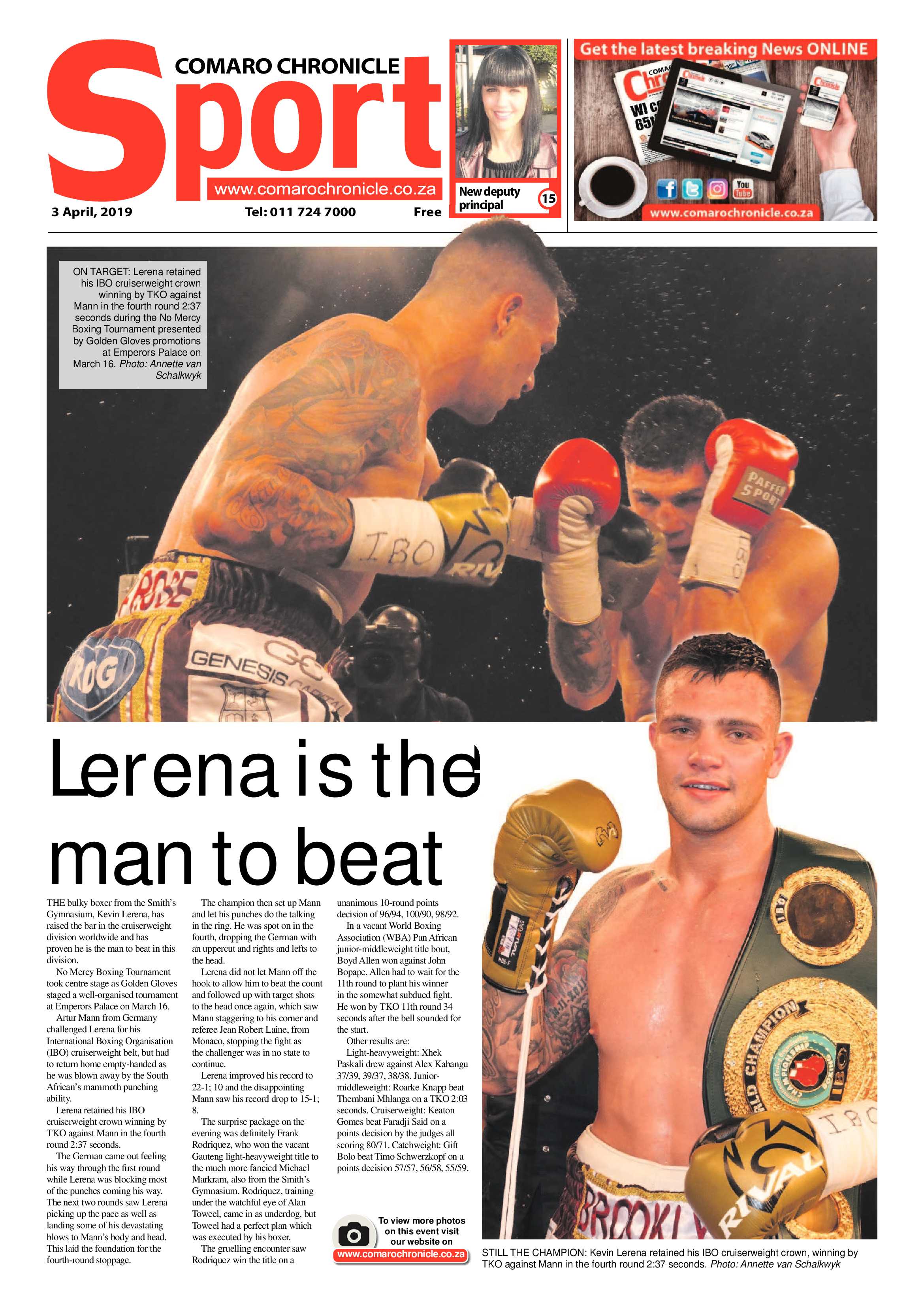 Comaro Chronicle 03 April 2019 page 16