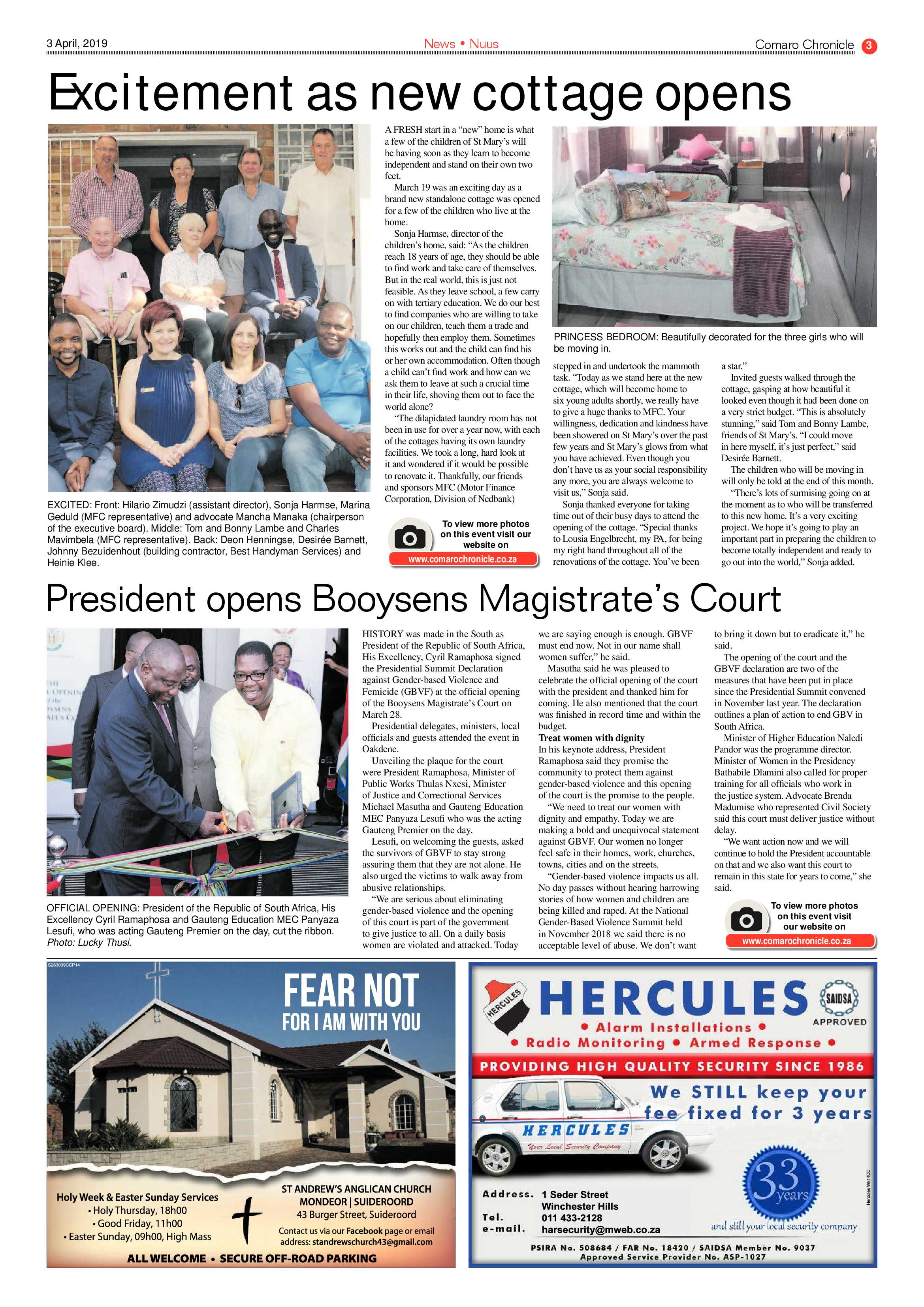 Comaro Chronicle 03 April 2019 page 3