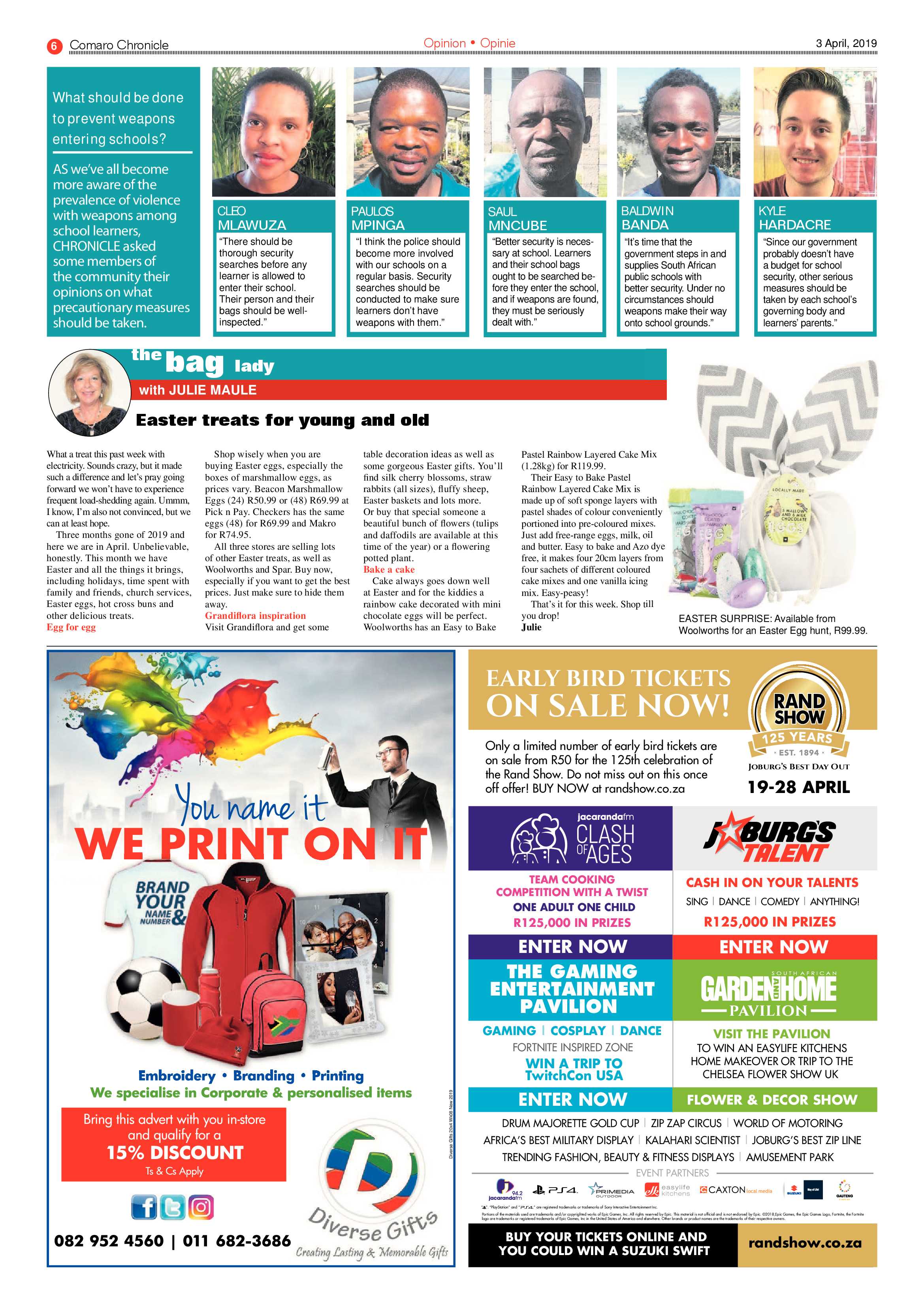 Comaro Chronicle 03 April 2019 page 6