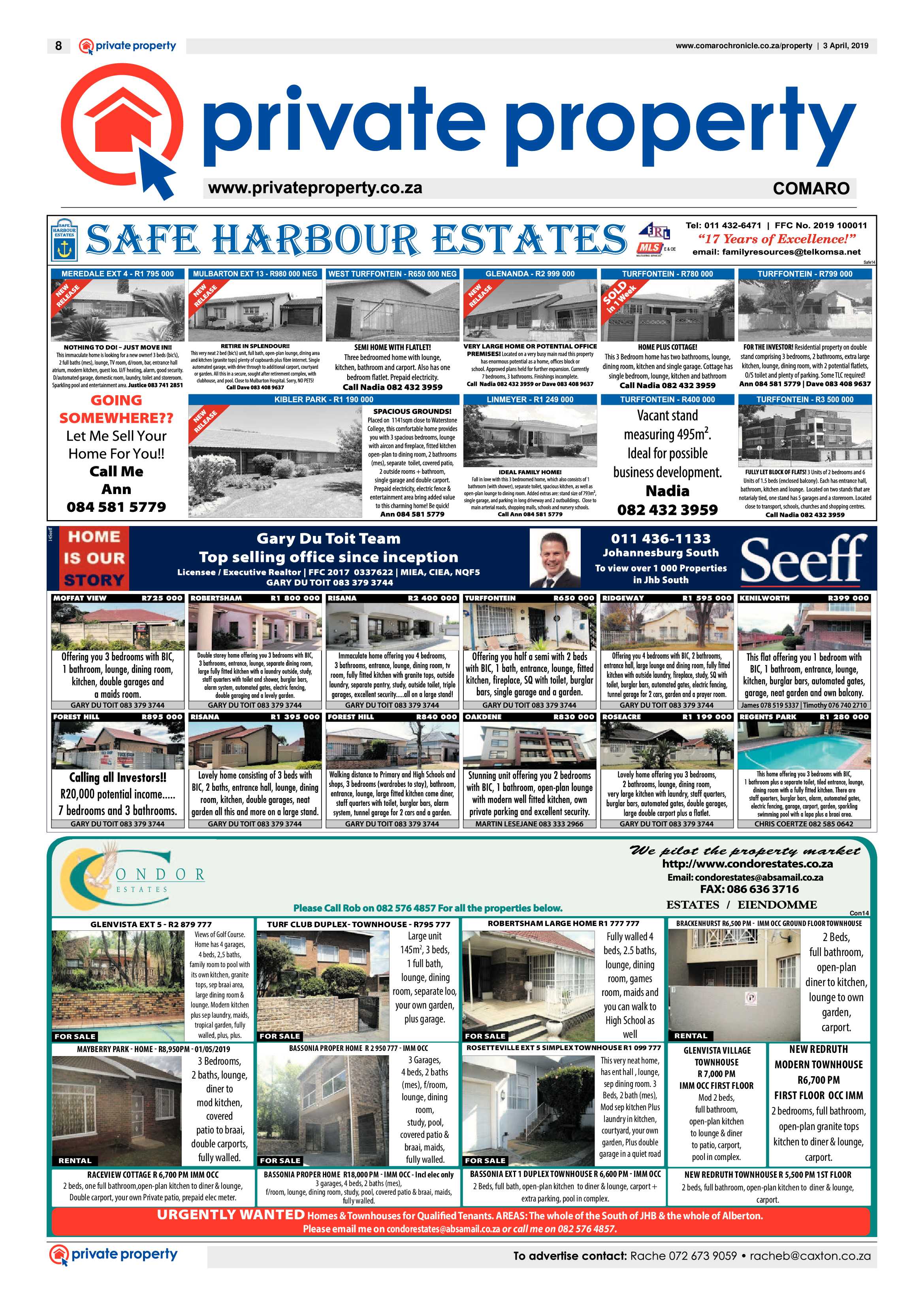 Comaro Chronicle 03 April 2019 page 8
