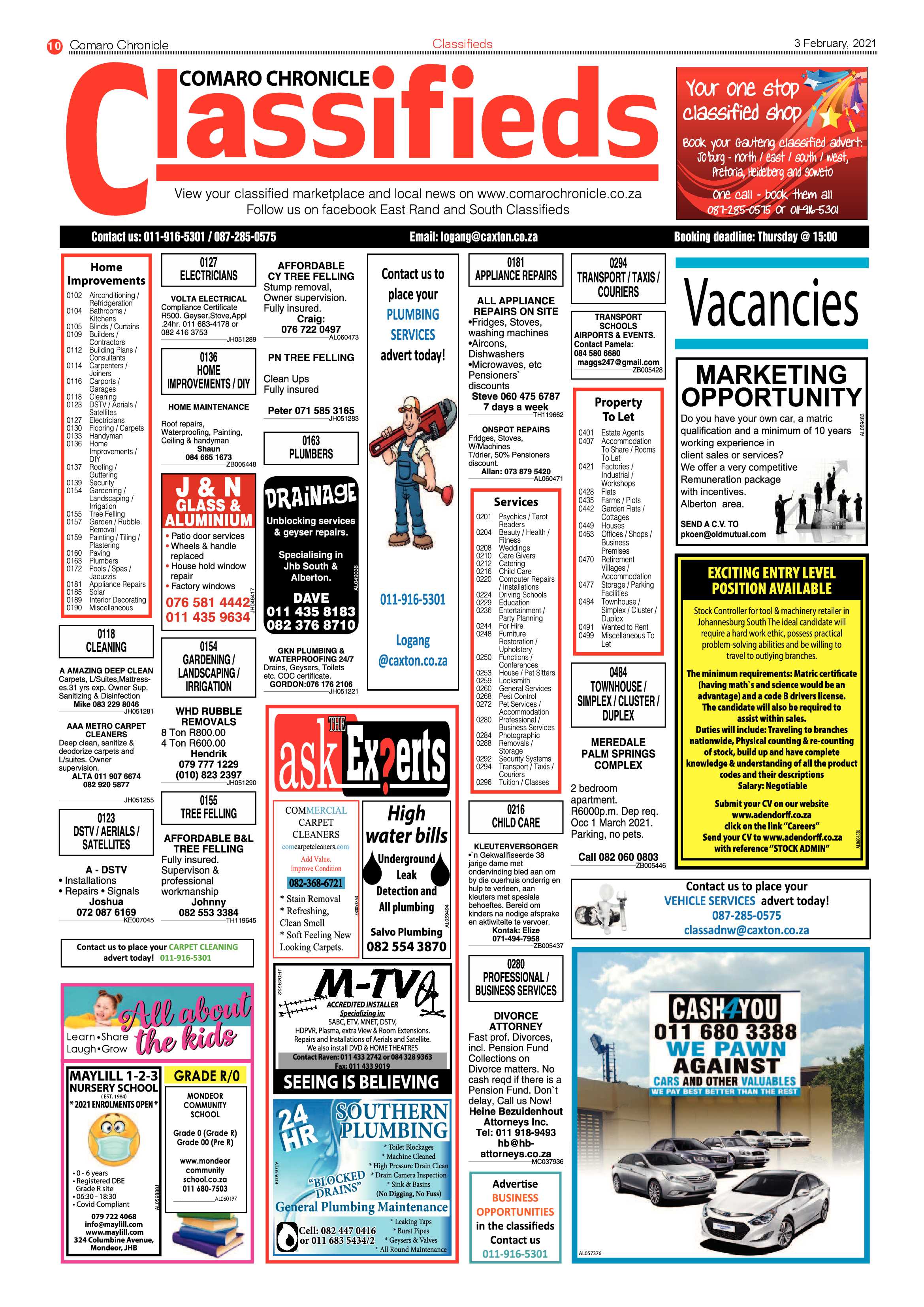 Comaro Chronicle 03 February 2021 page 10