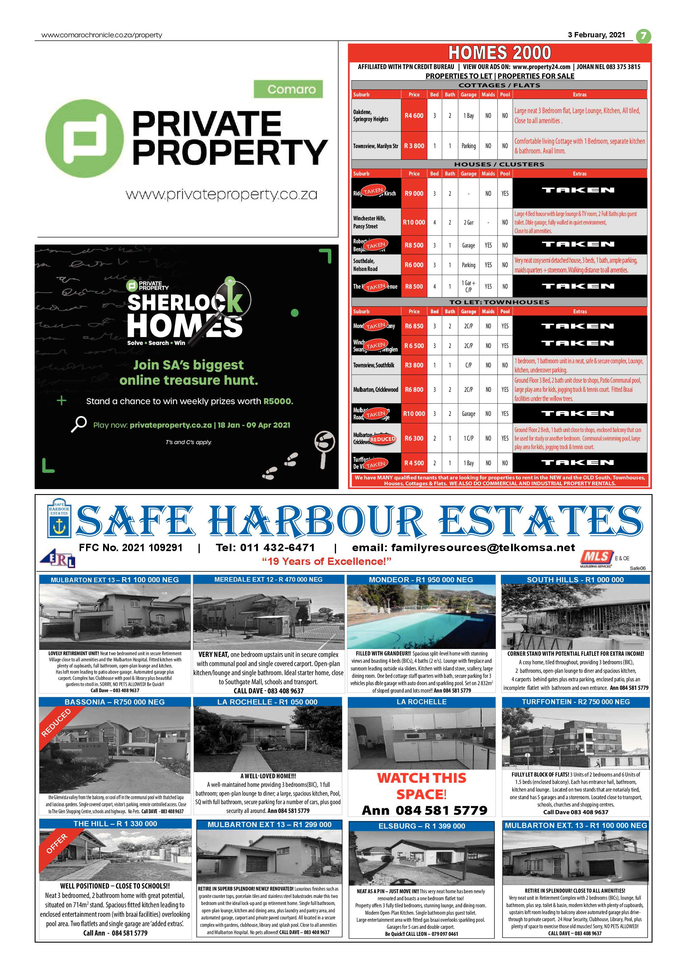 Comaro Chronicle 03 February 2021 page 7