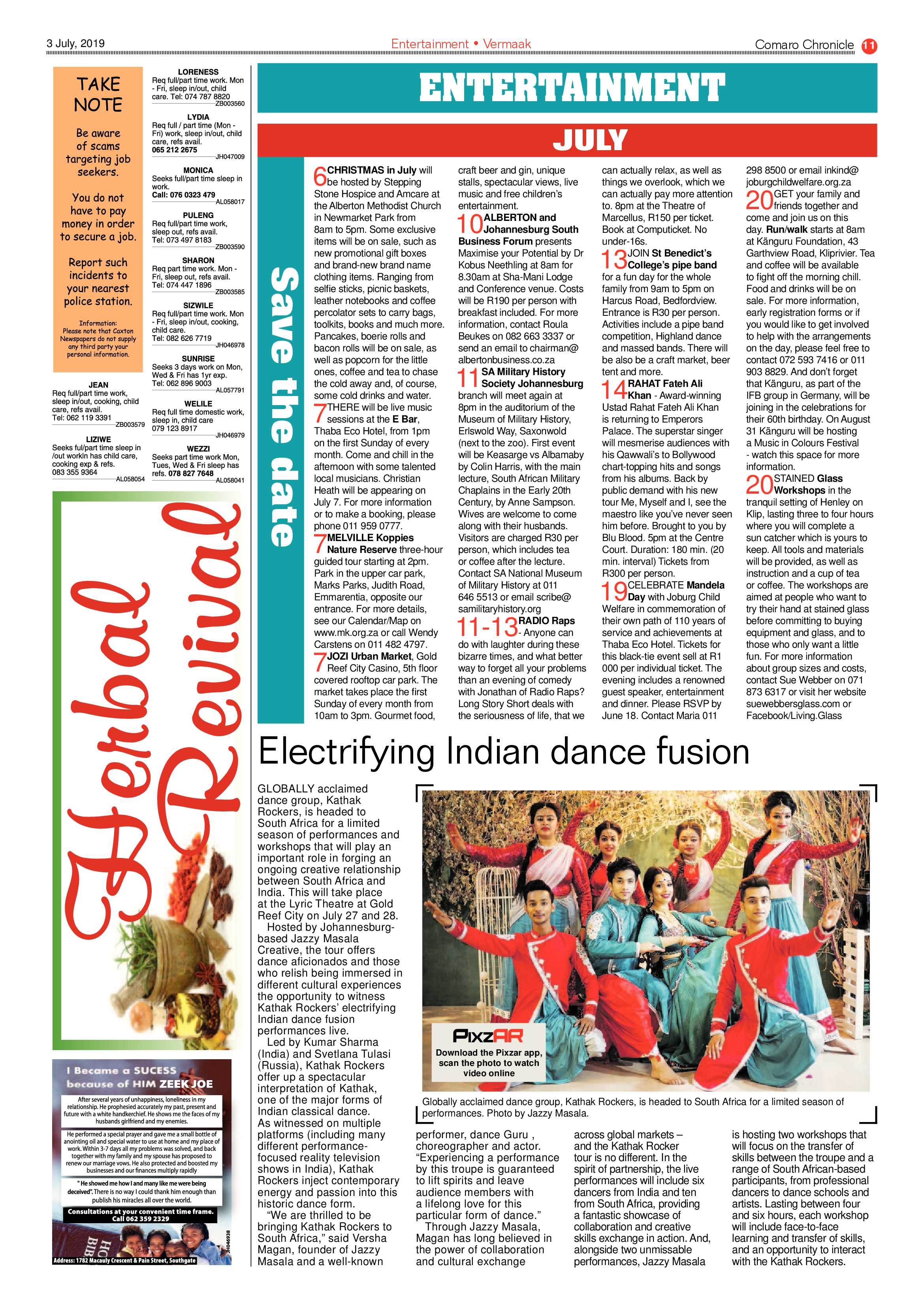 Comaro Chronicle 03 July 2019 page 11