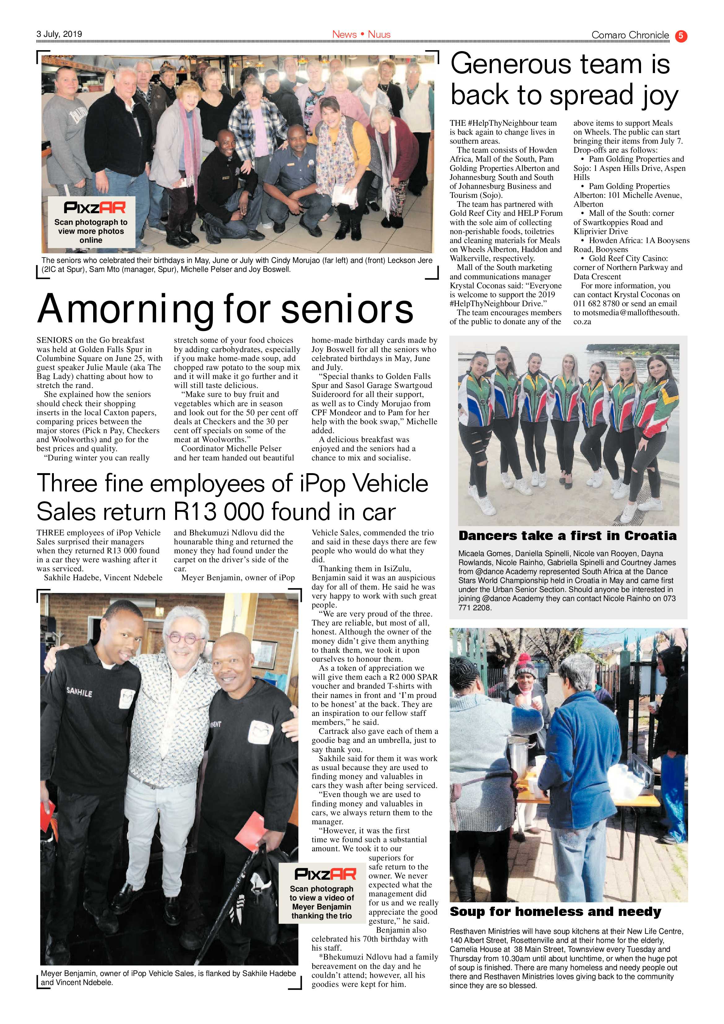 Comaro Chronicle 03 July 2019 page 5