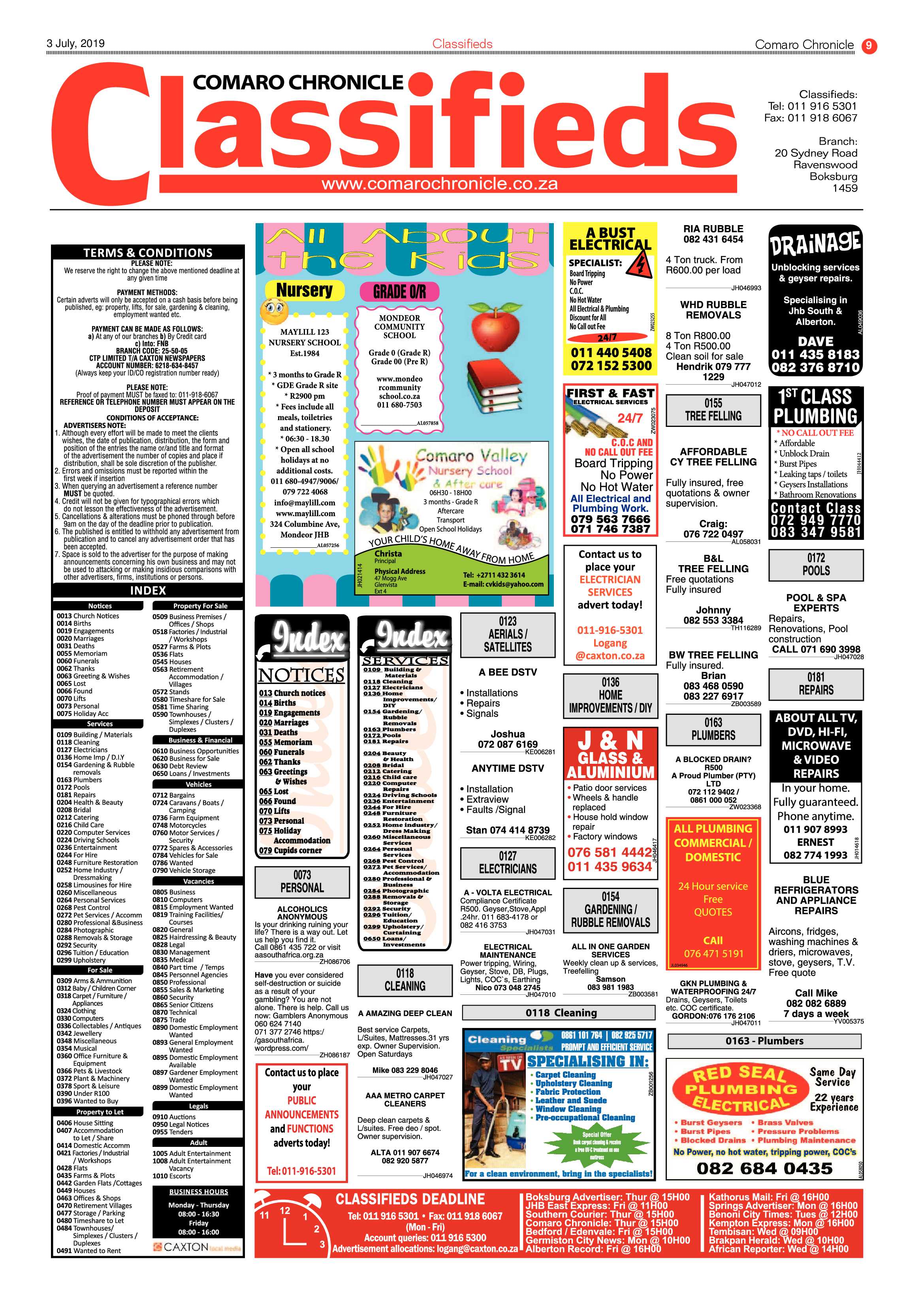 Comaro Chronicle 03 July 2019 page 9