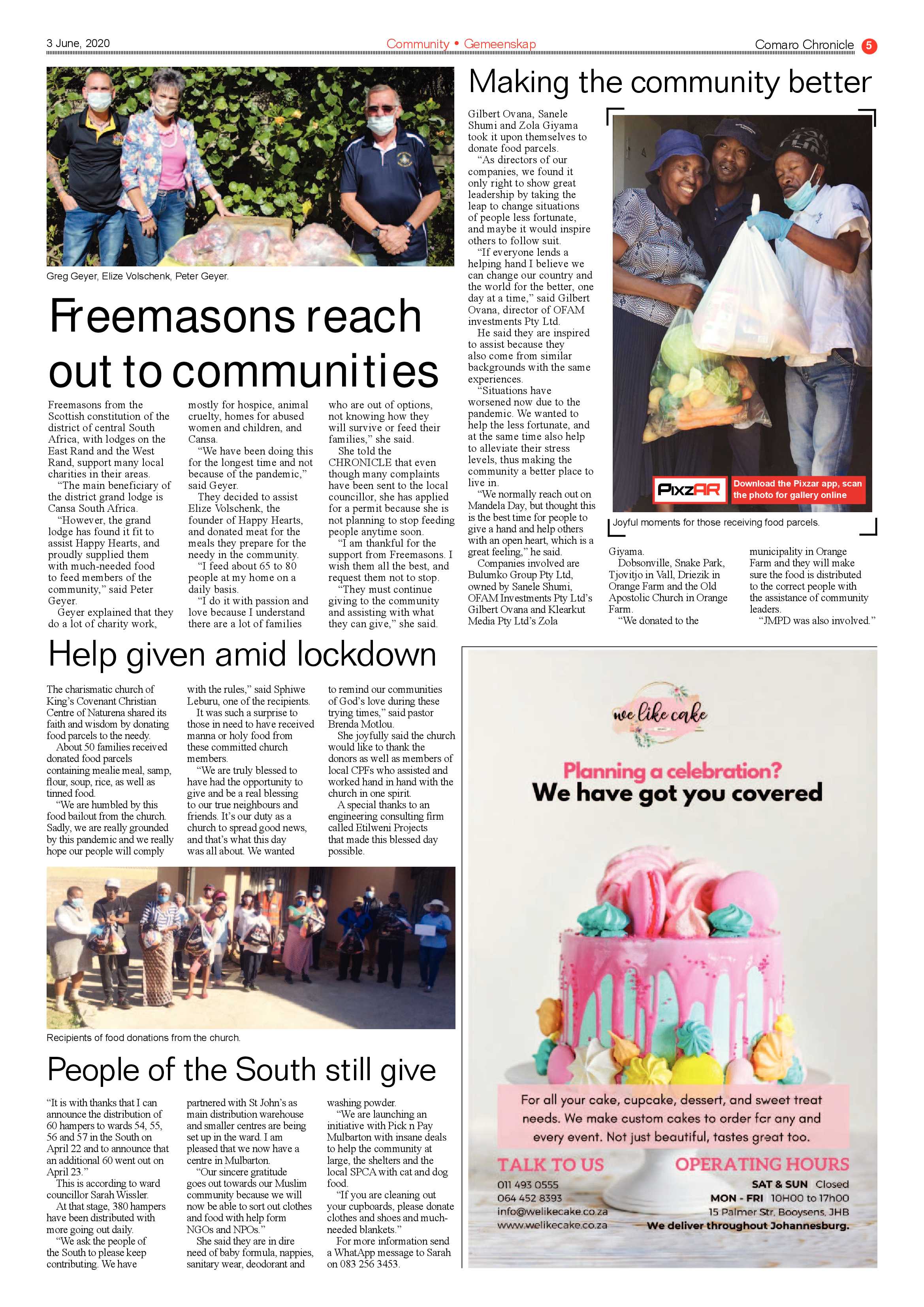 Comaro Chronicle 03 June 2020 page 5